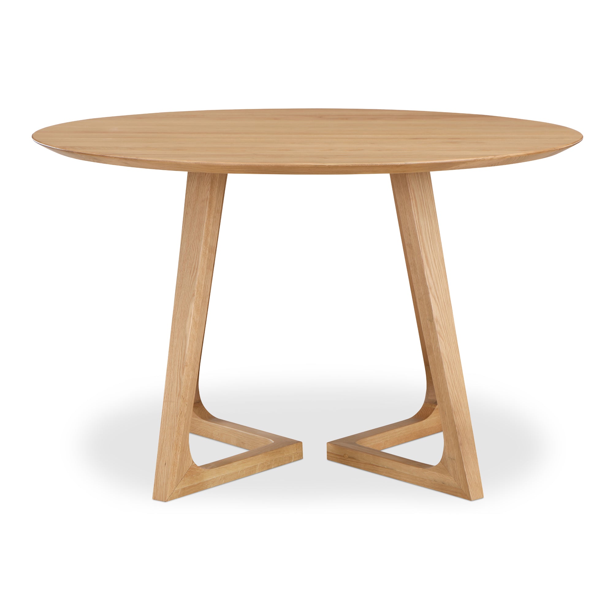 Godenza Dining Table Oak / RoundDining Tables Moe's Oak Round  Four Hands, Mid Century Modern Furniture, Old Bones Furniture Company, Old Bones Co, Modern Mid Century, Designer Furniture, Furniture Sale, Warehouse Furniture Sale, Godenza Dining Table Sale, https://www.oldbonesco.com/
