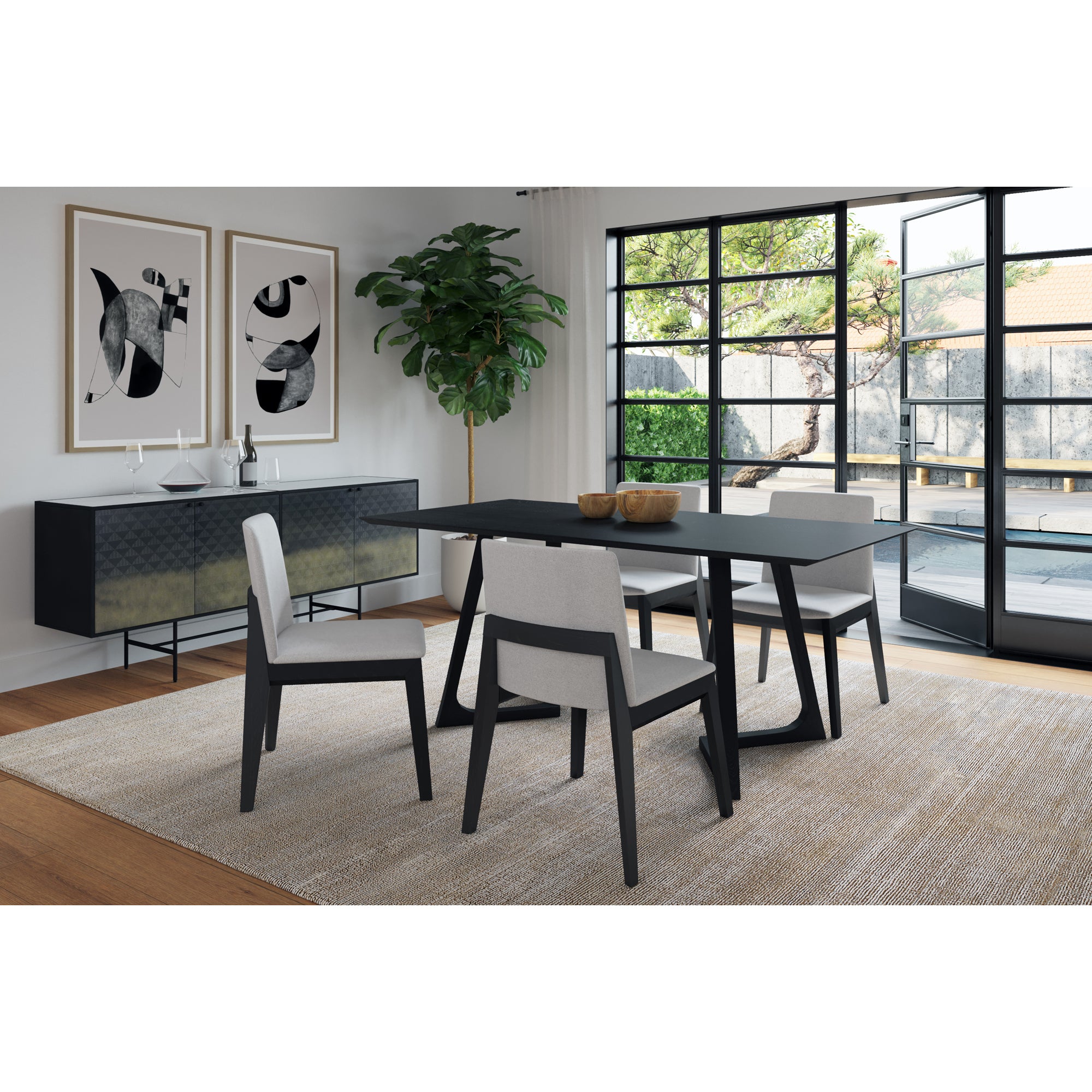 Godenza Dining Table Dining Tables Moe's    Four Hands, Mid Century Modern Furniture, Old Bones Furniture Company, Old Bones Co, Modern Mid Century, Designer Furniture, Furniture Sale, Warehouse Furniture Sale, Godenza Dining Table Sale, https://www.oldbonesco.com/