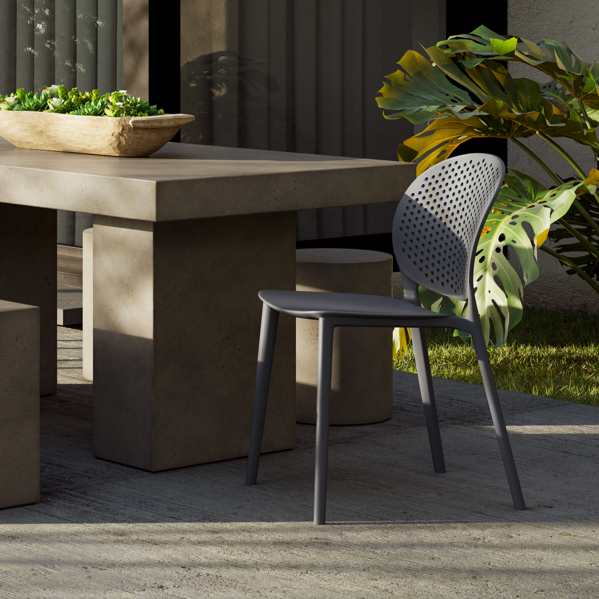 Bailey Outdoor Stacking Chair - Set of 4