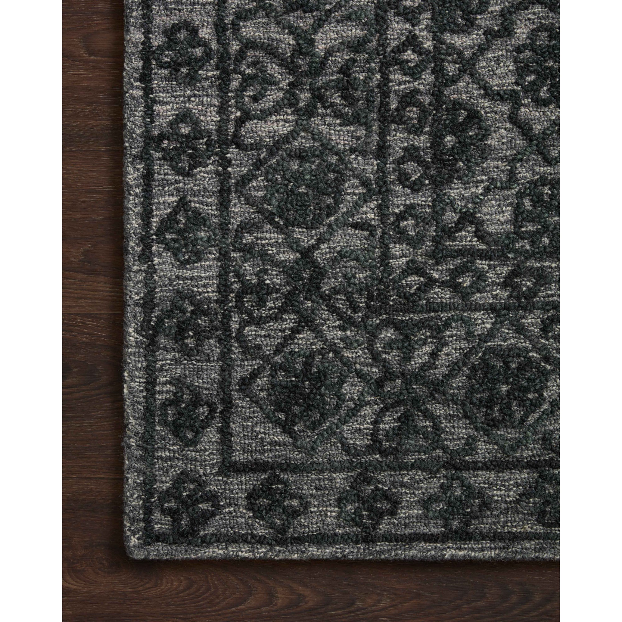 Loloi Cecelia Smoke/Dark Grey Rug