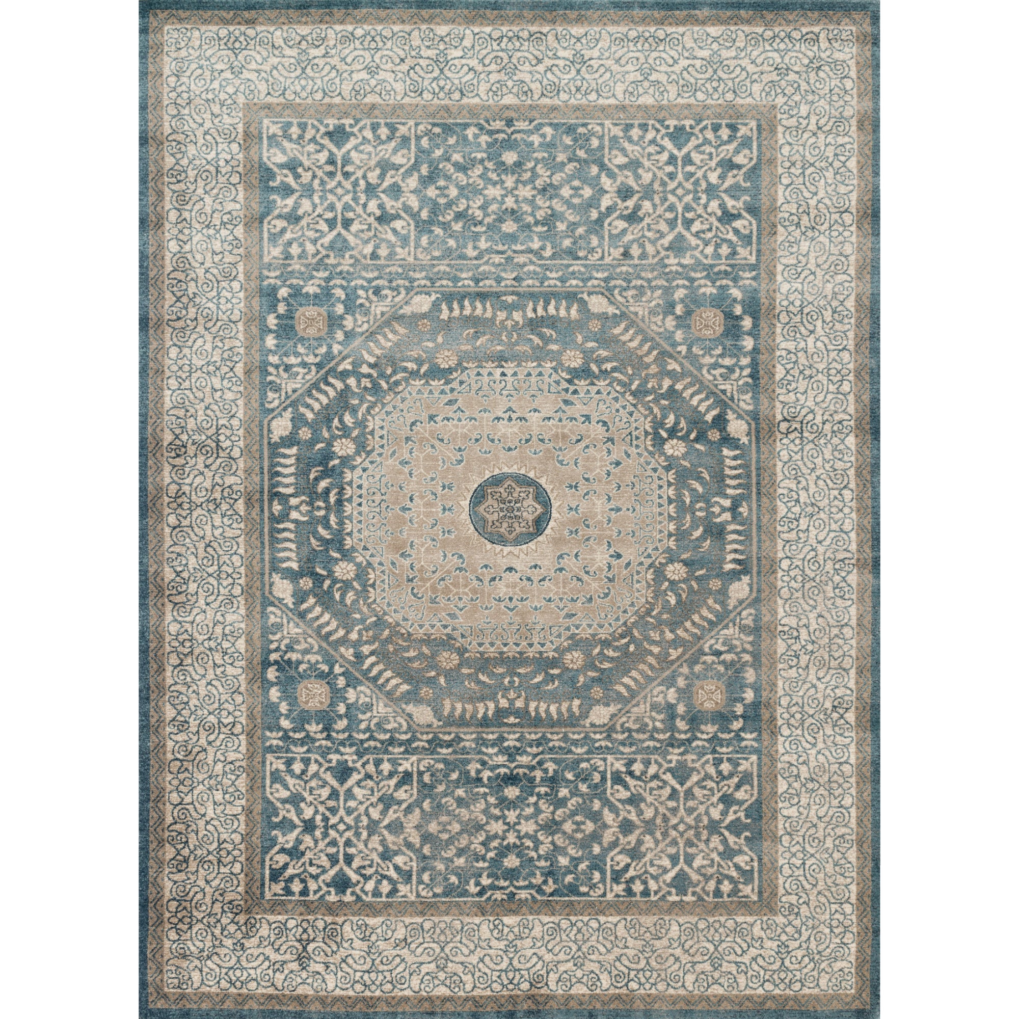 Loloi Century Blue/Sand Rug