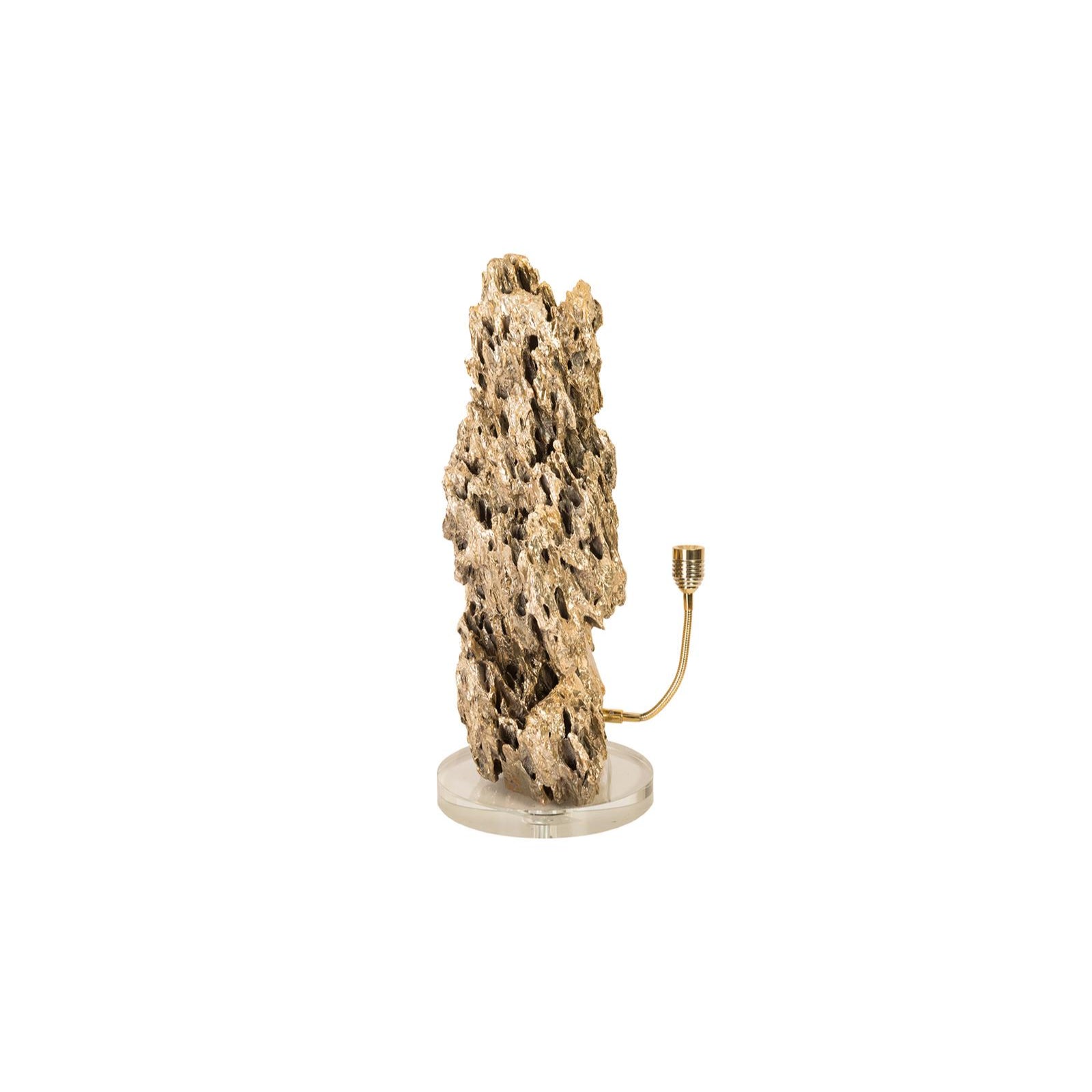 Stalagmite Lamp Polished Brass