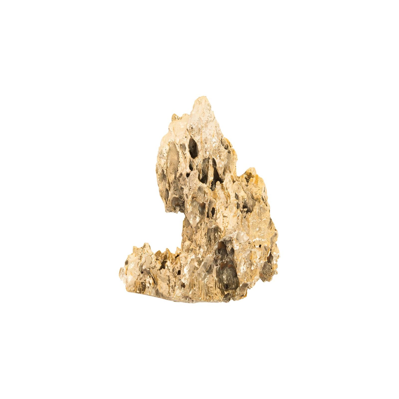 Stalagmite Wall Art Plated Brass