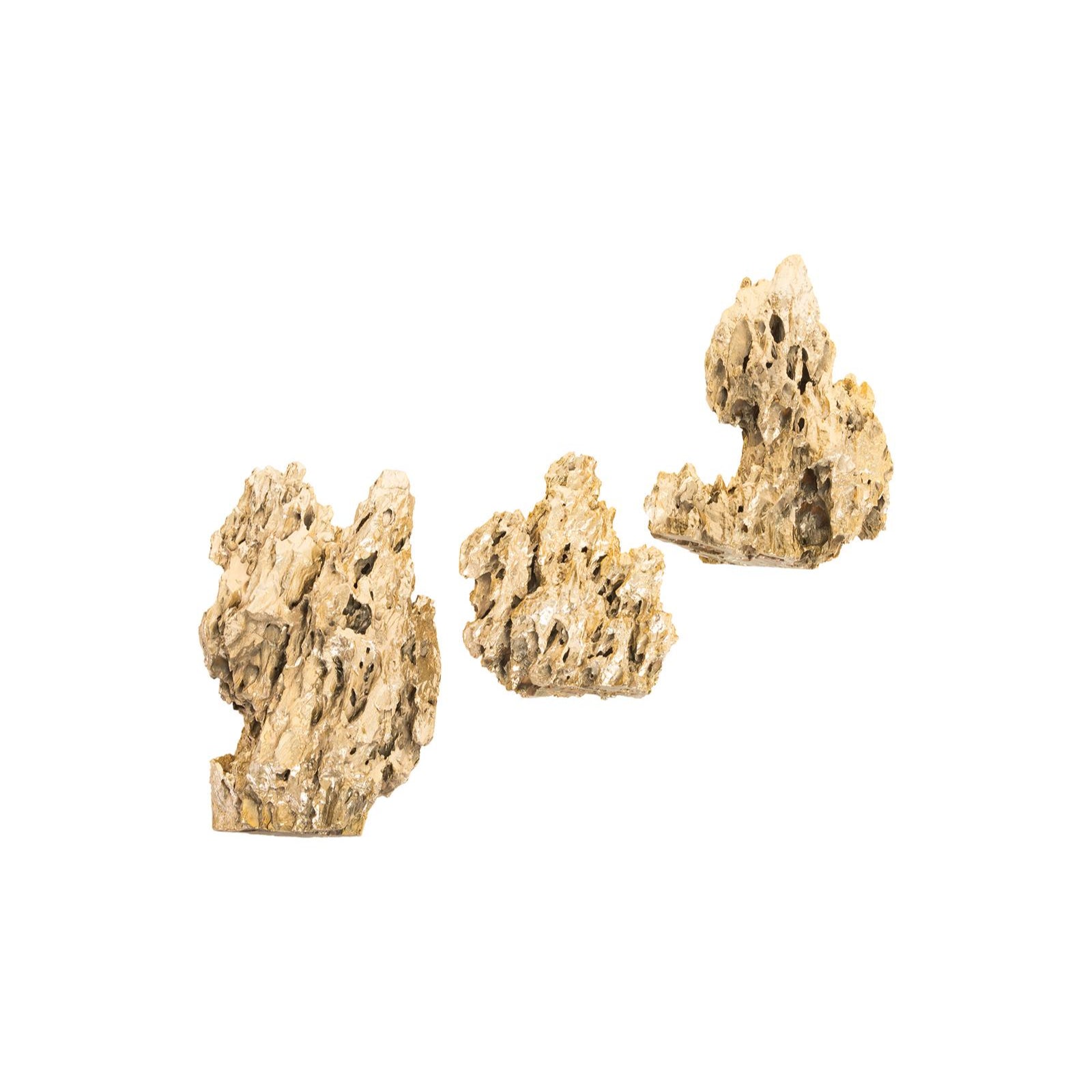 Stalagmite Wall Art Plated Brass