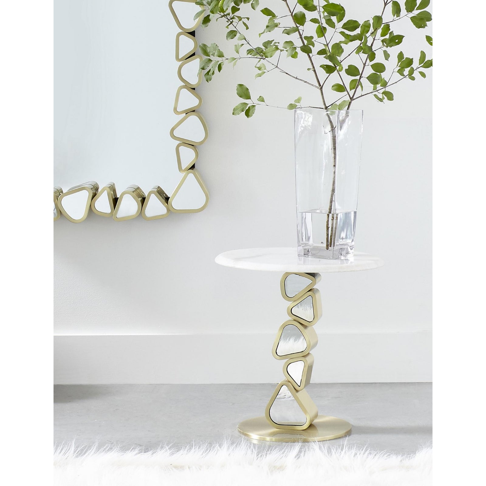 Pebble End Table