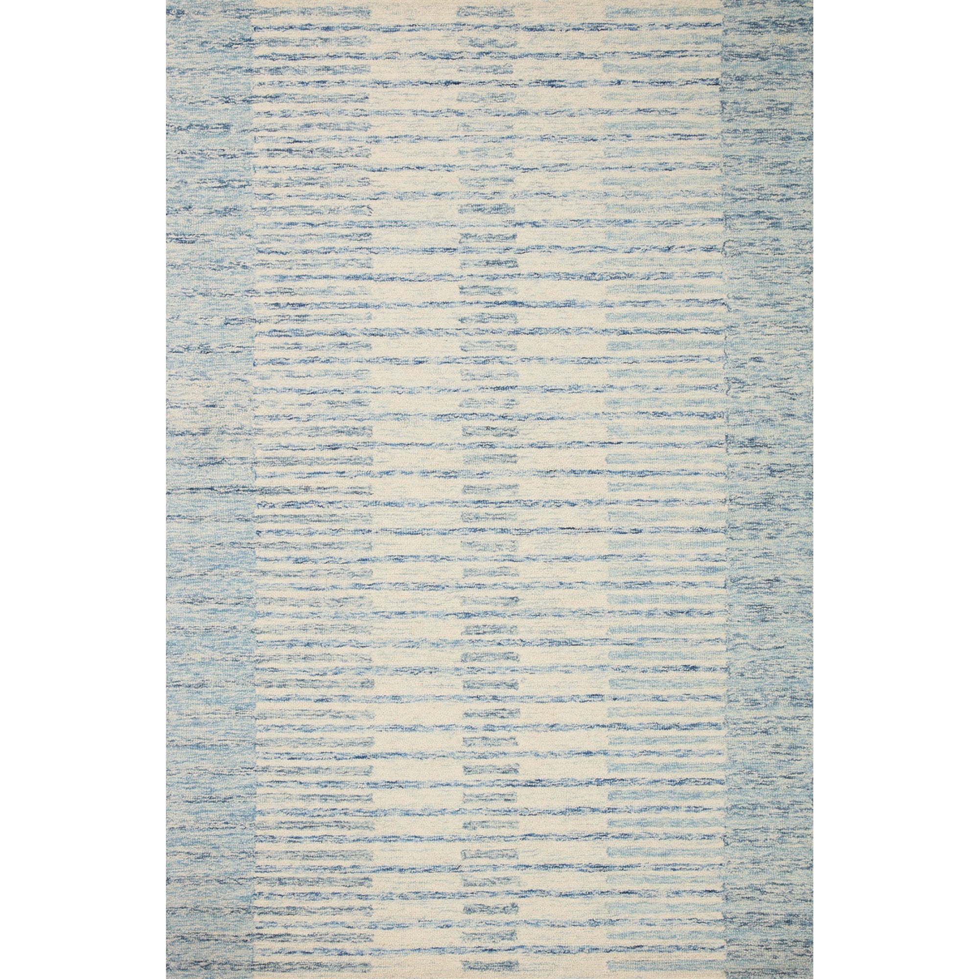 Chris Loves Julia x Loloi Chris Ivory/Denim Rug
