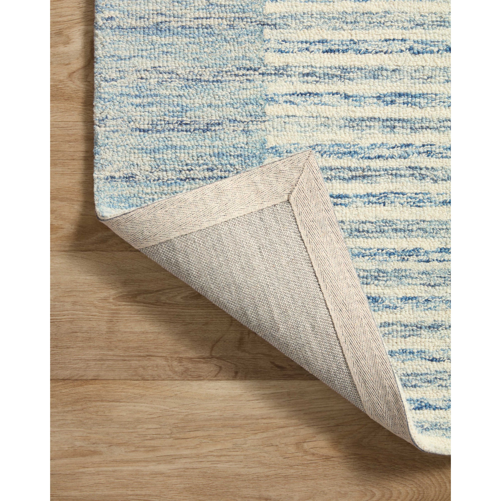 Chris Loves Julia x Loloi Chris Ivory/Denim Rug