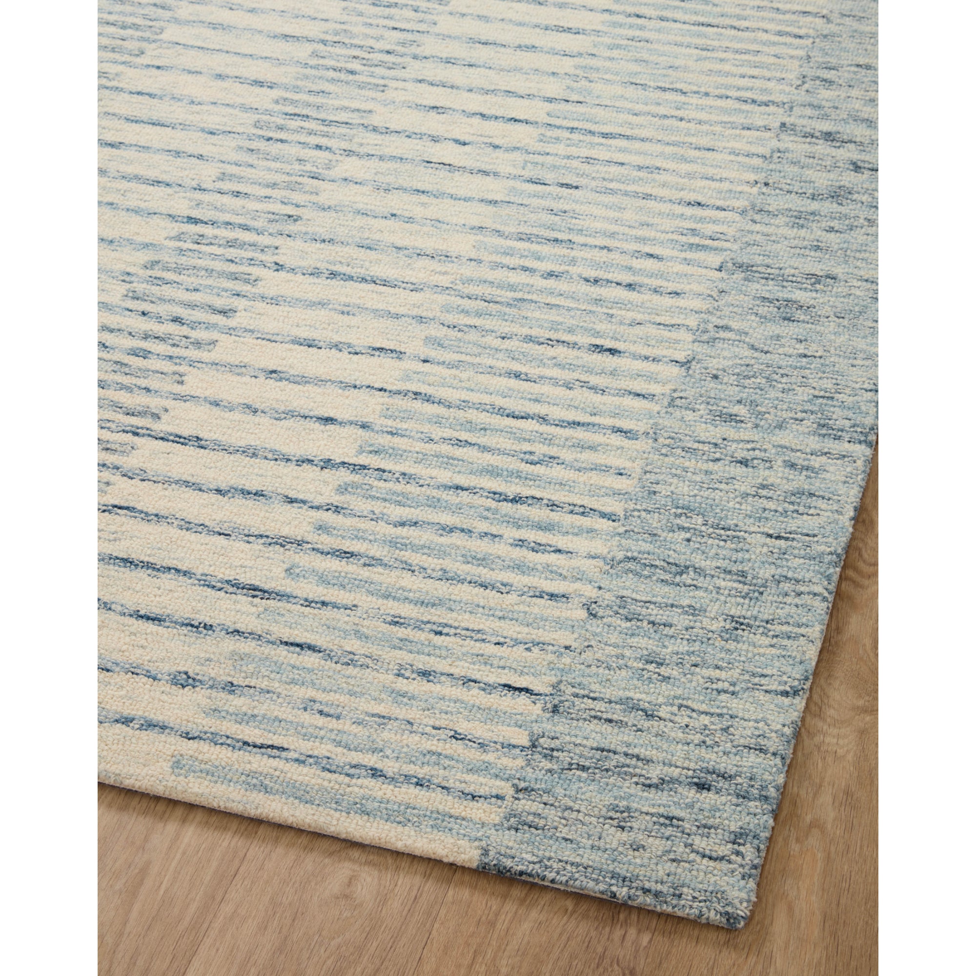 Chris Loves Julia x Loloi Chris Ivory/Denim Rug