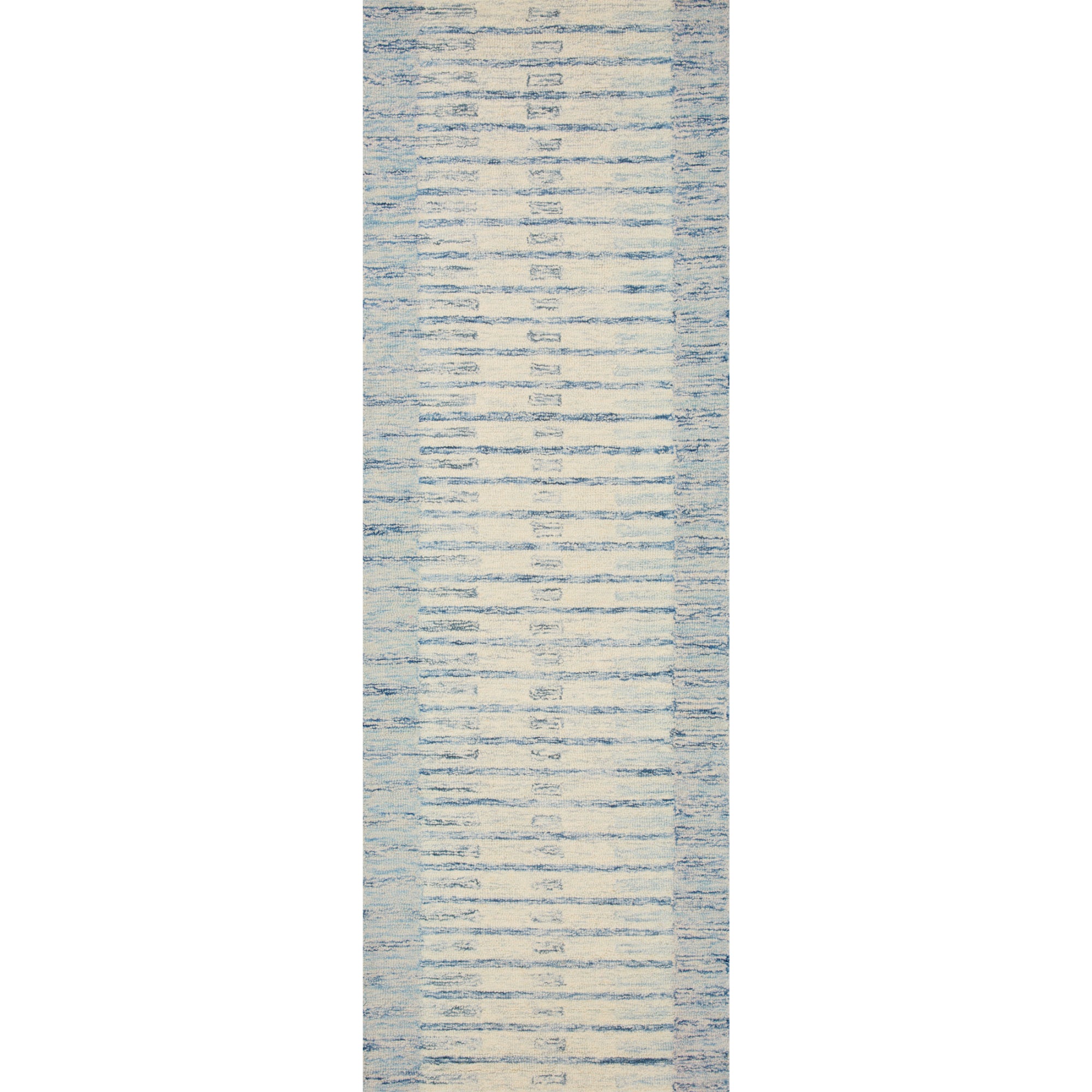 Chris Loves Julia x Loloi Chris Ivory/Denim Rug