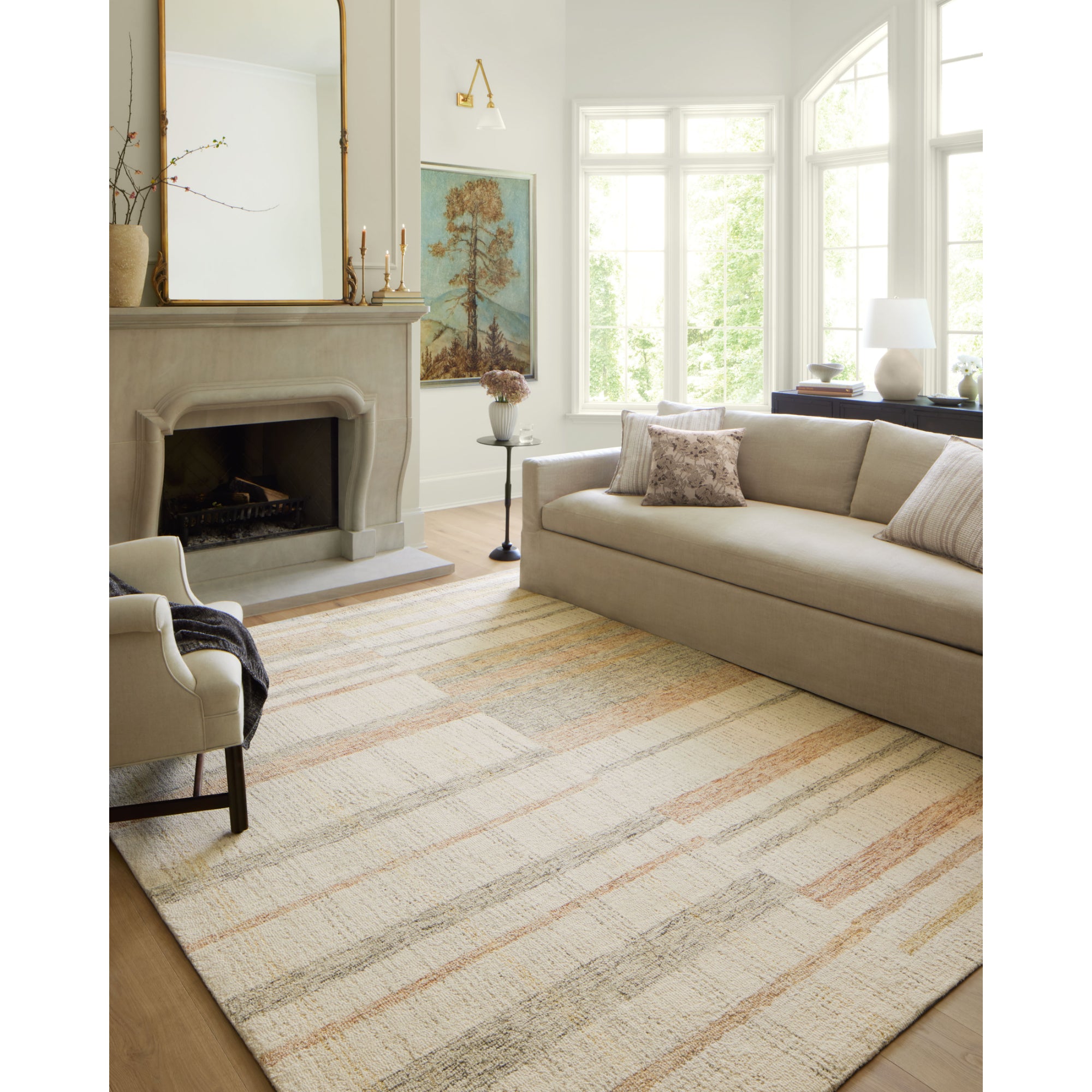 Chris Loves Julia x Loloi Chris Natural/Multi Rug