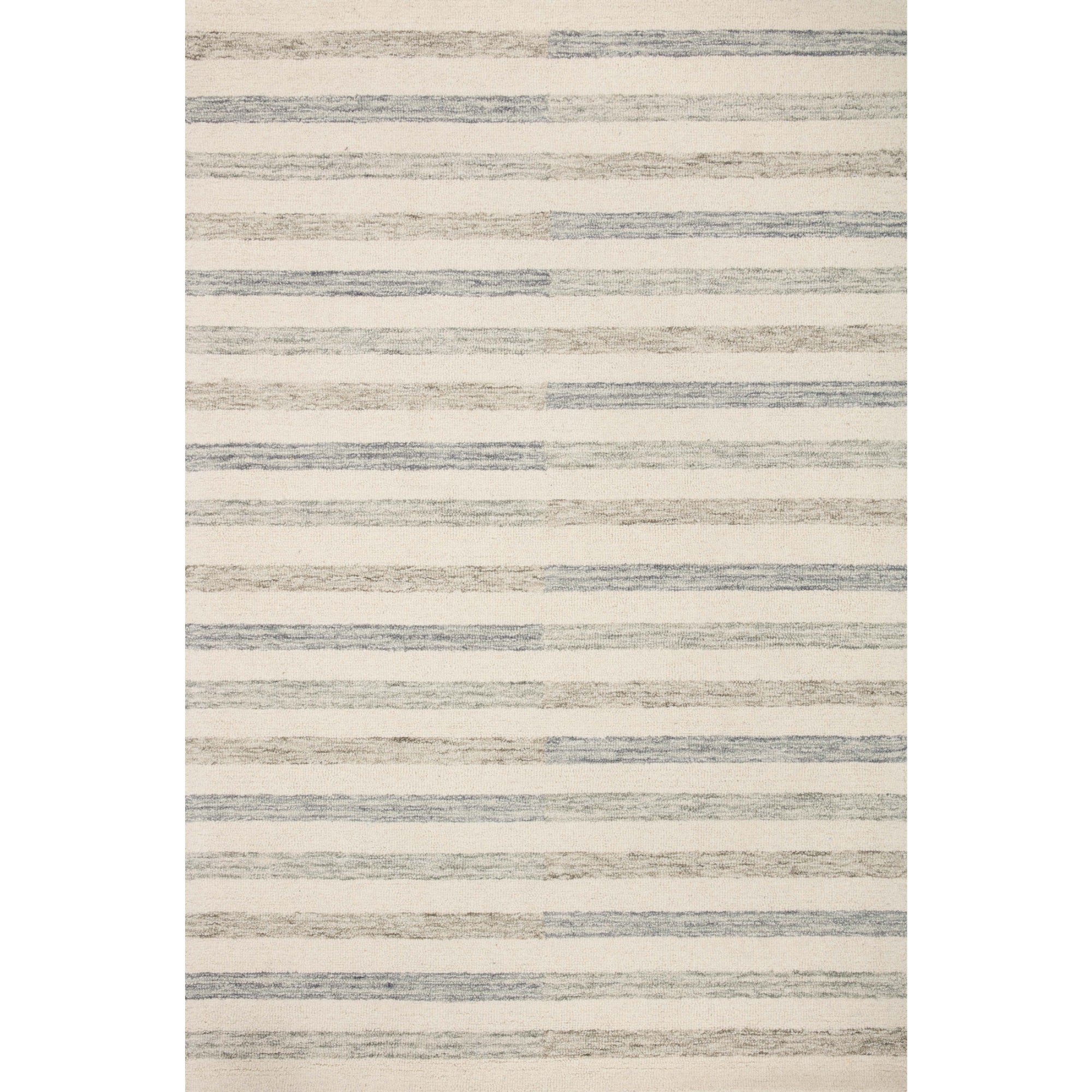 Chris Loves Julia x Loloi Chris Ivory/Slate Rug