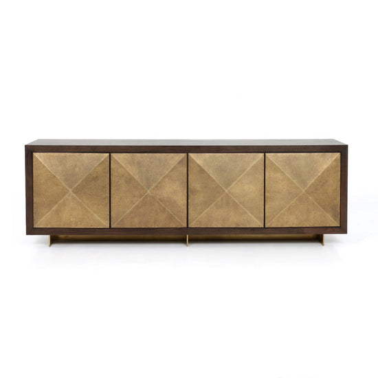 Enzo Sideboard-Dark Walnut Sideboard Four Hands     Four Hands, Burke Decor, Mid Century Modern Furniture, Old Bones Furniture Company, Old Bones Co, Modern Mid Century, Designer Furniture, https://www.oldbonesco.com/