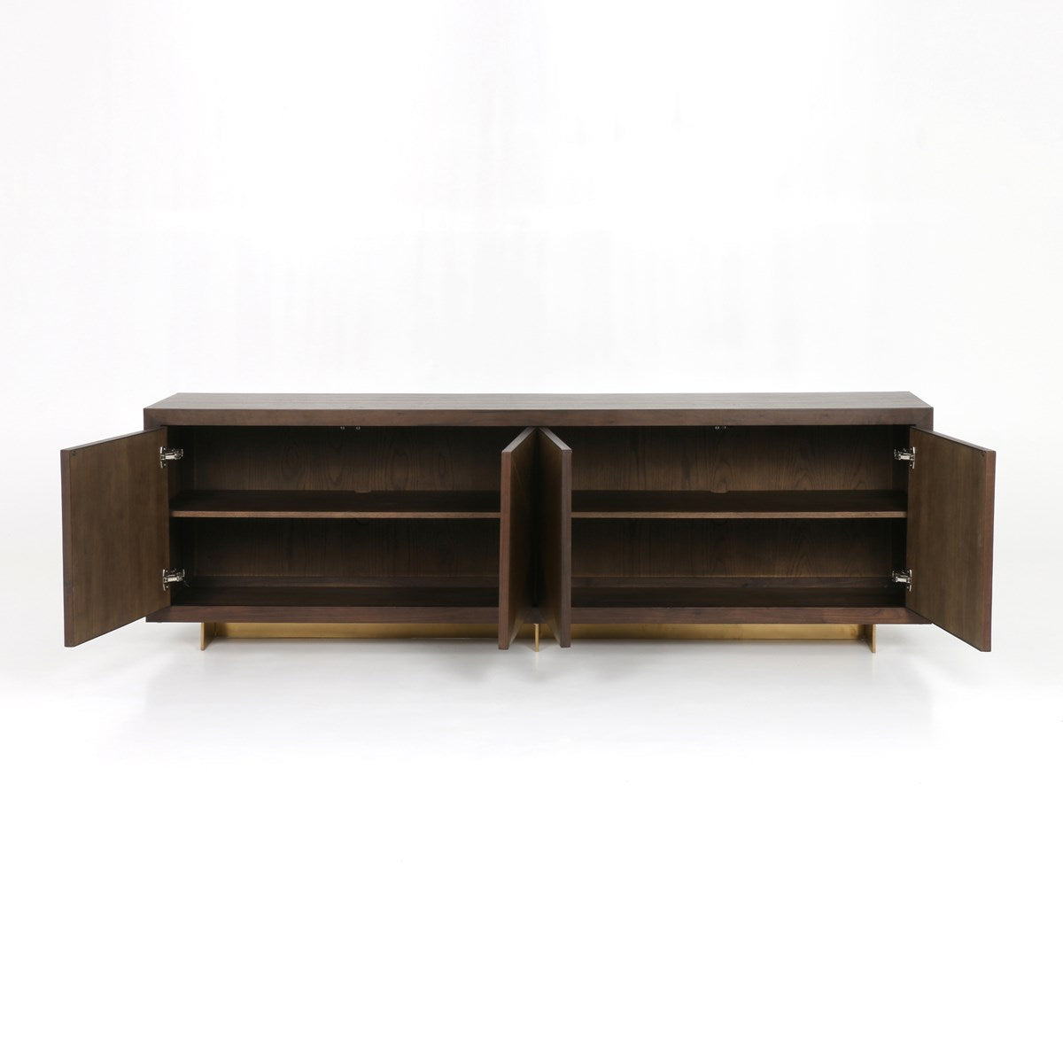 Enzo Sideboard-Dark Walnut Sideboard Four Hands     Four Hands, Burke Decor, Mid Century Modern Furniture, Old Bones Furniture Company, Old Bones Co, Modern Mid Century, Designer Furniture, https://www.oldbonesco.com/
