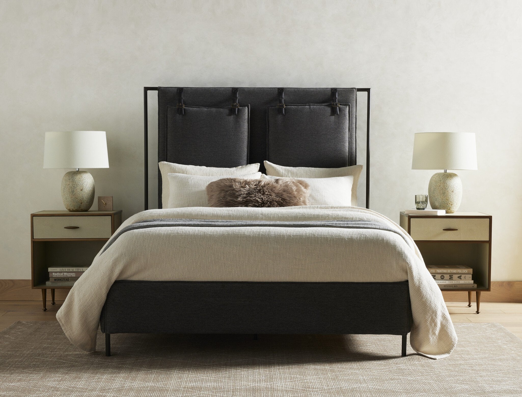 Leigh Upholstered Bed Beds -Four Hands- , Black Friday Sale -Four Hands- Furniture Sale, Old Bones Co, Mid Century Furniture Sale, Four Hands Furniture, Black Friday Sale Leigh Upholstered Bed,Gus Sale, Perigold Leigh Upholstered Bed Beds Black Friday Sale , Perigold Sale Leigh Upholstered Bed,Leigh Upholstered Bed Lulu and Georgia, Burke Decor Sale Leigh Upholstered Bed, www.oldbonesco.com