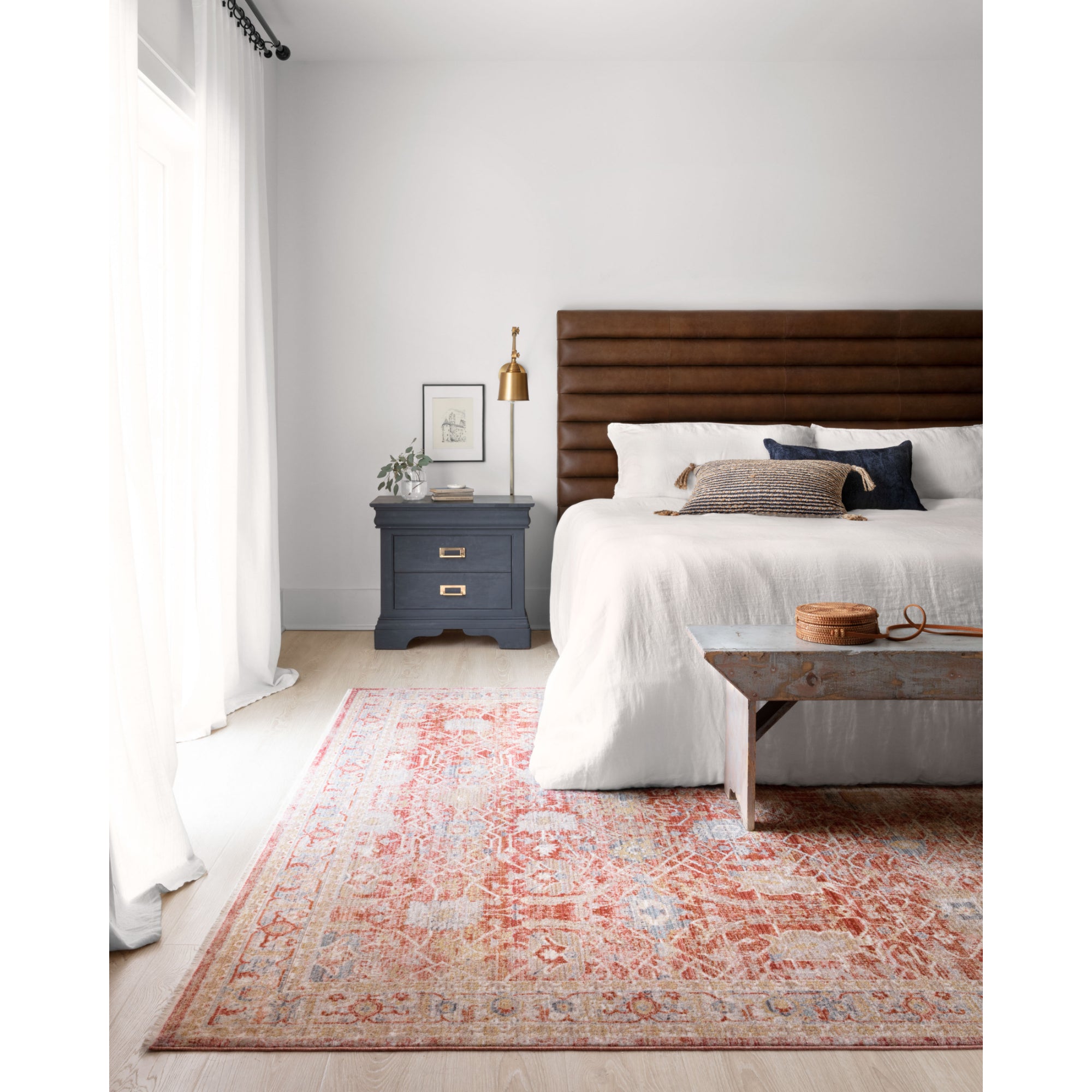 Loloi Claire Red/Ivory Rug