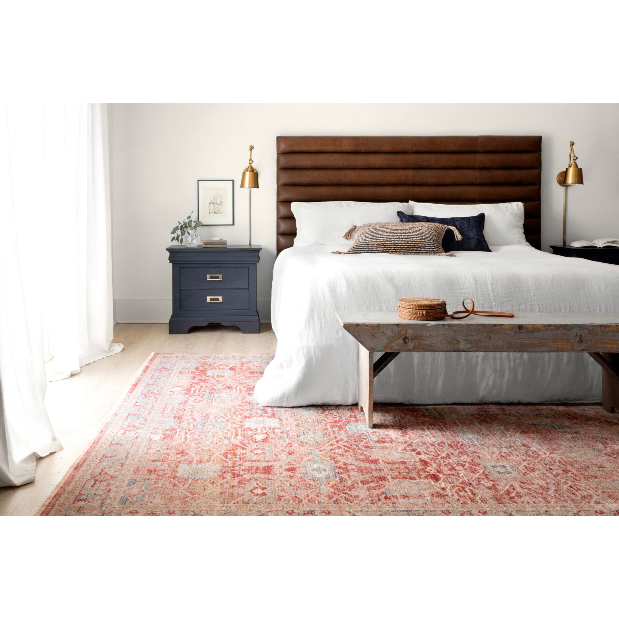 Loloi Claire Red/Ivory Rug