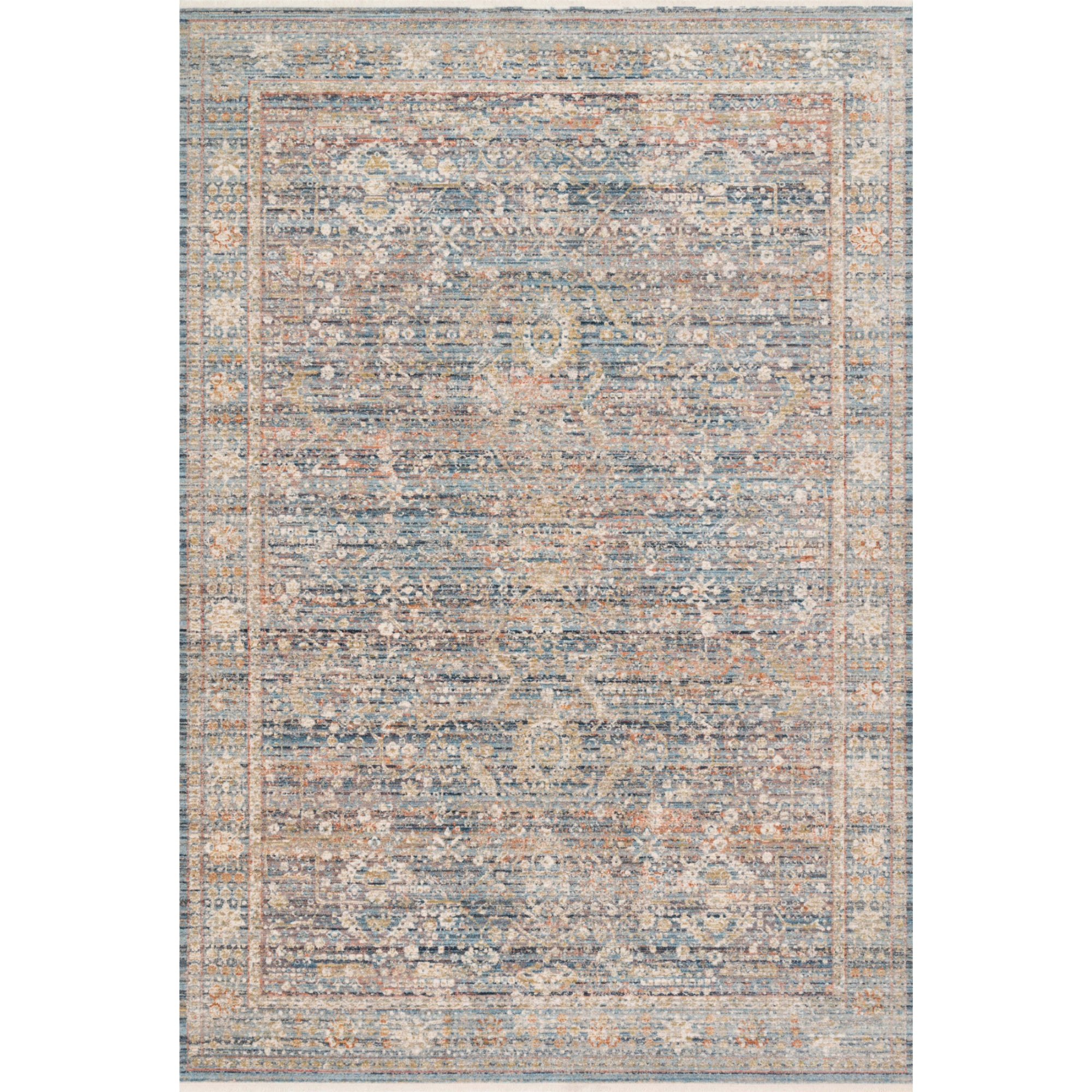 Loloi Claire Blue/Sunset Rug