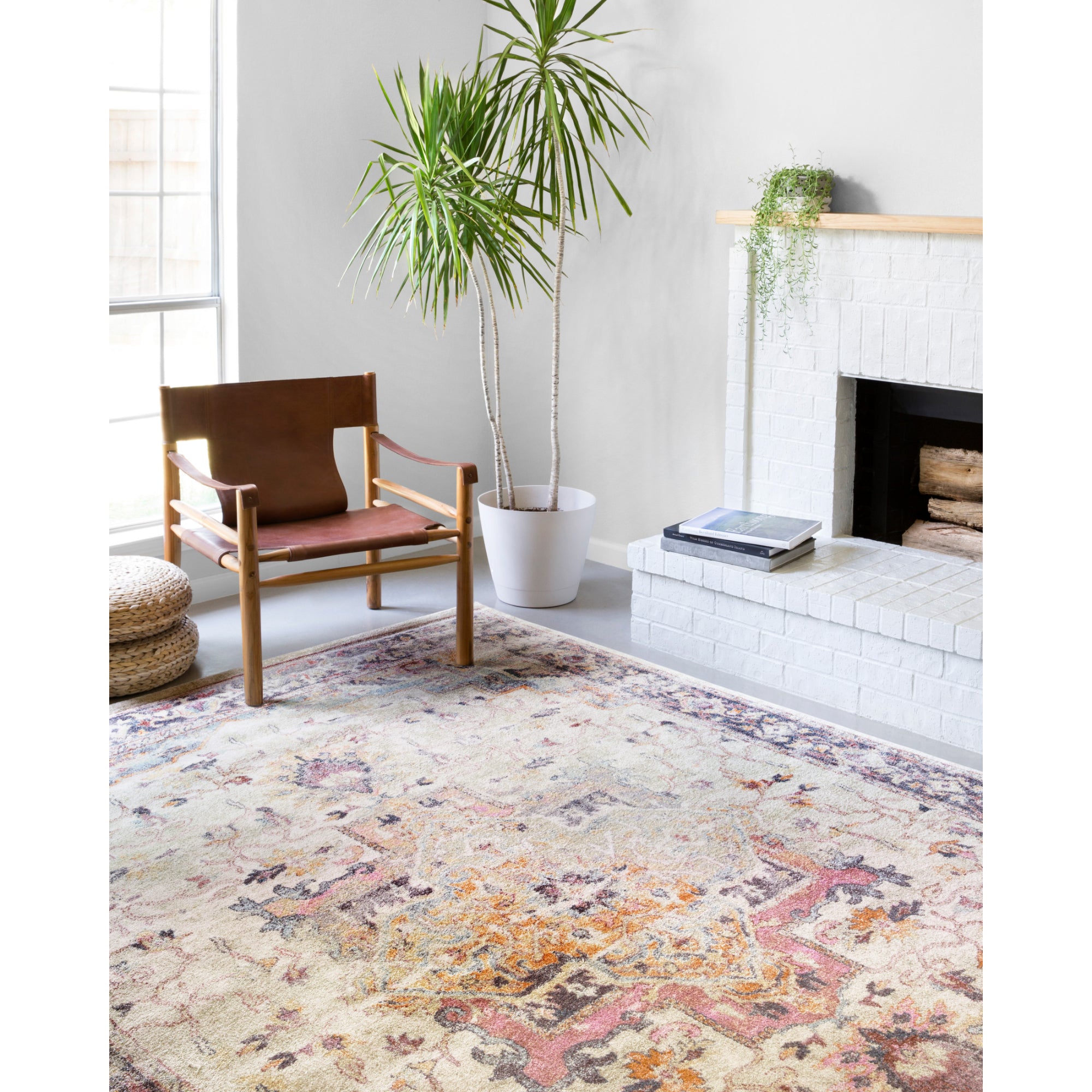 Loloi Clara Ivory/Charcoal 9'-3" x 13' Area Rug