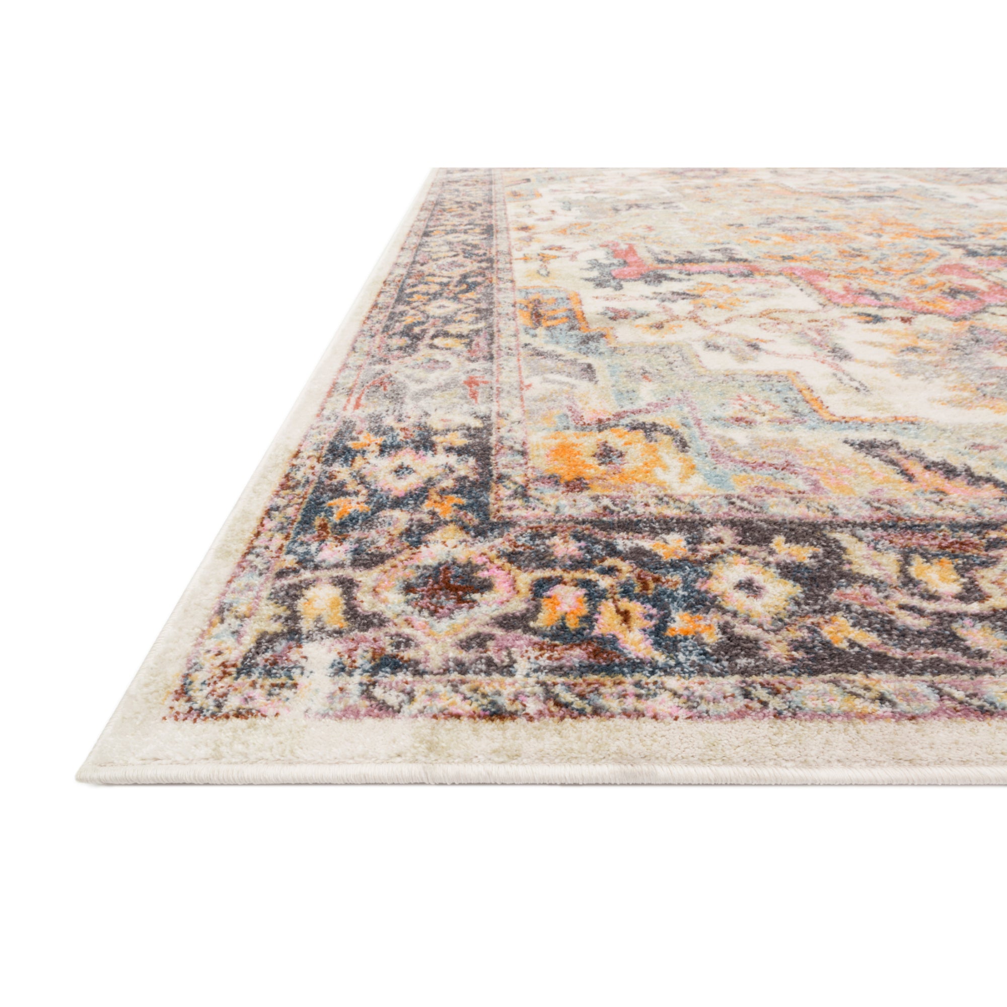 Loloi Clara Ivory/Charcoal 9'-3" x 13' Area Rug