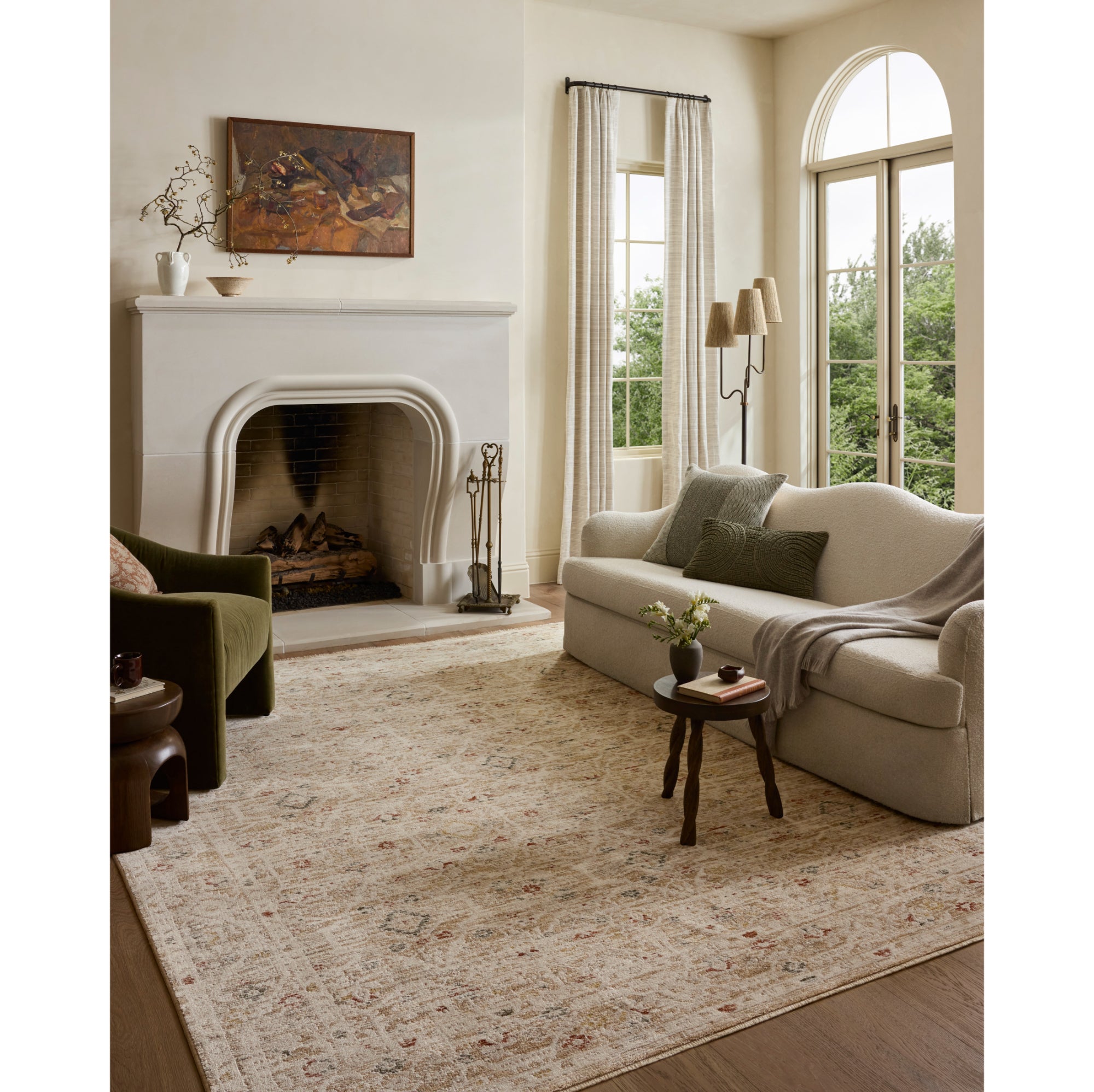 Loloi Clarisse Natural/Multi Rug