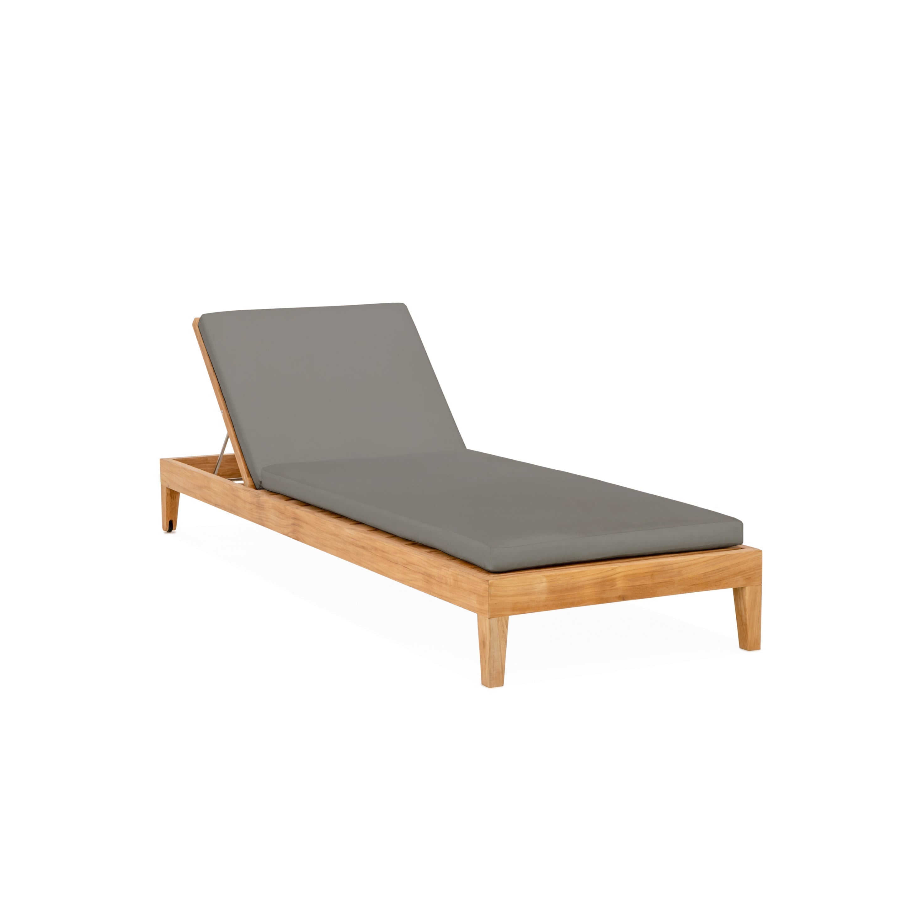 Classic Teak Chaise Lounge