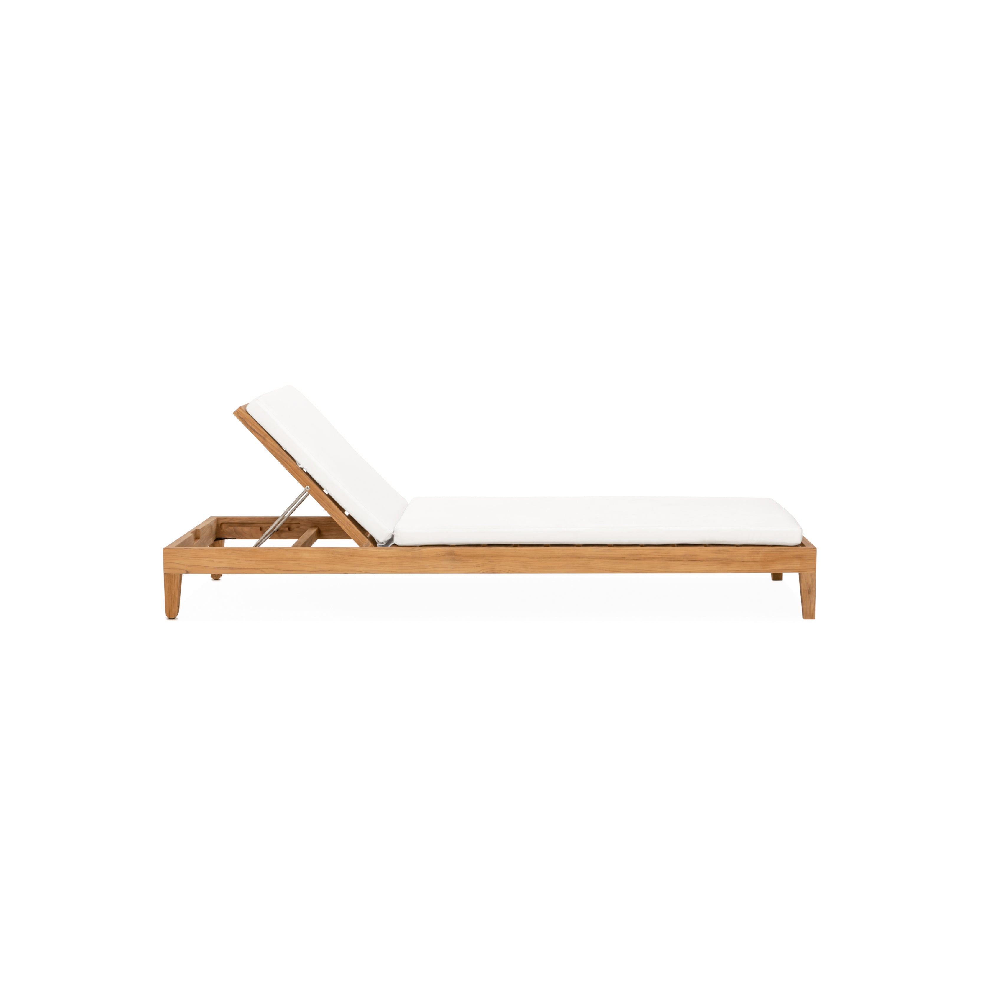 Classic Teak Chaise Lounge