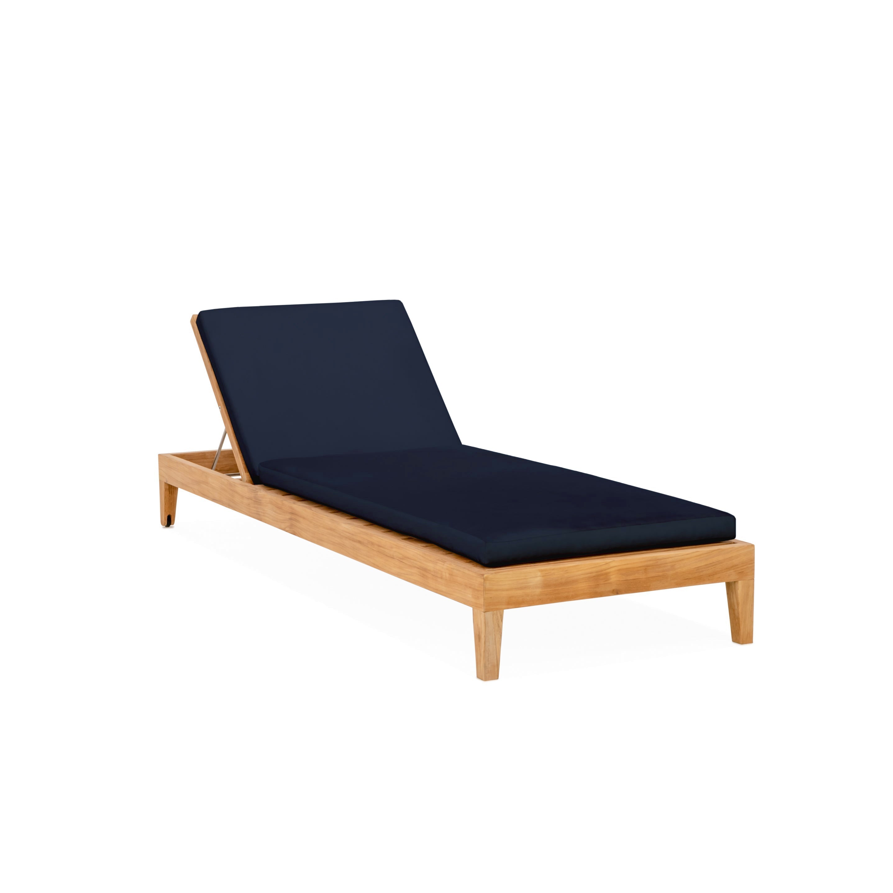 Classic Teak Chaise Lounge