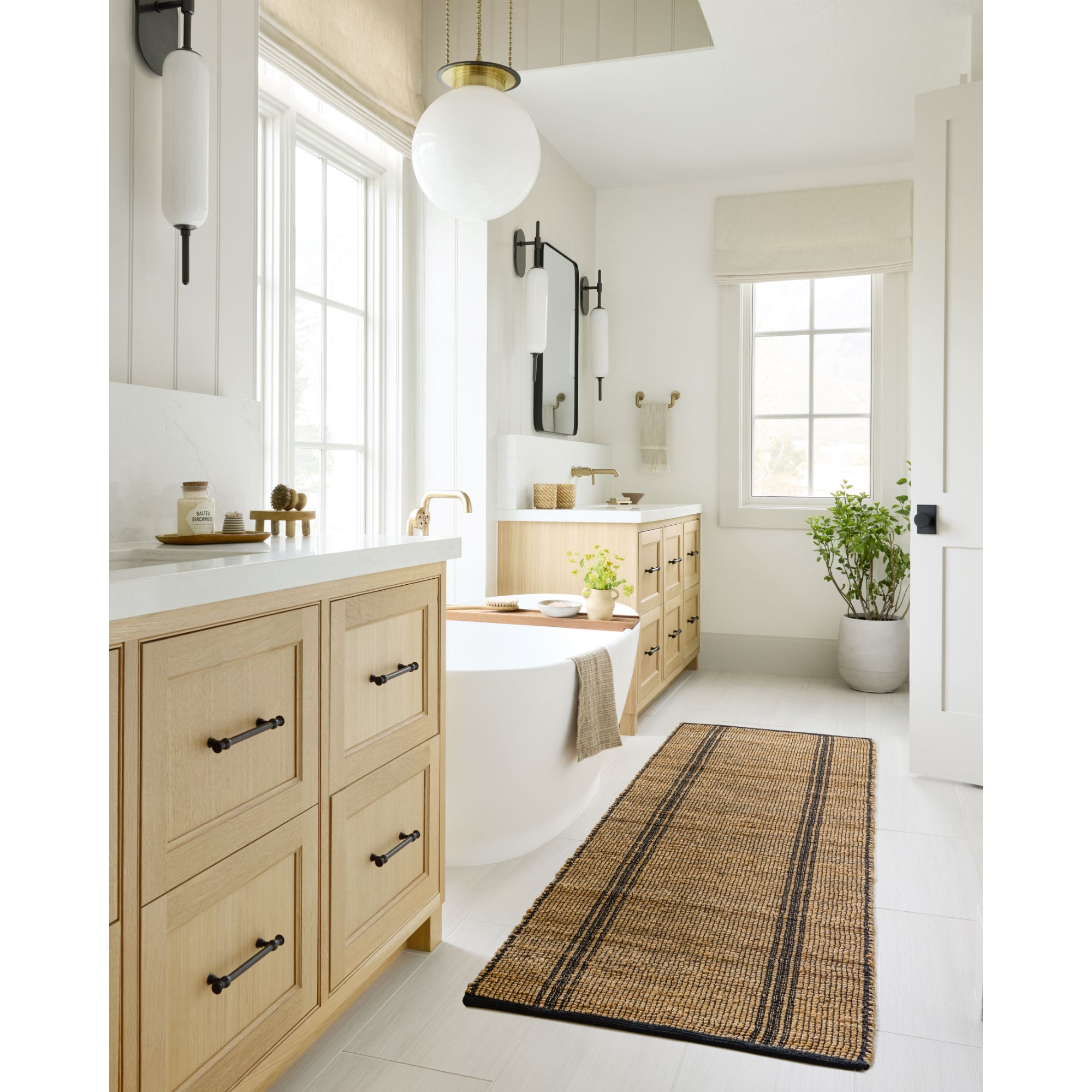Angela Rose x Loloi Colton Natural/Black Rug
