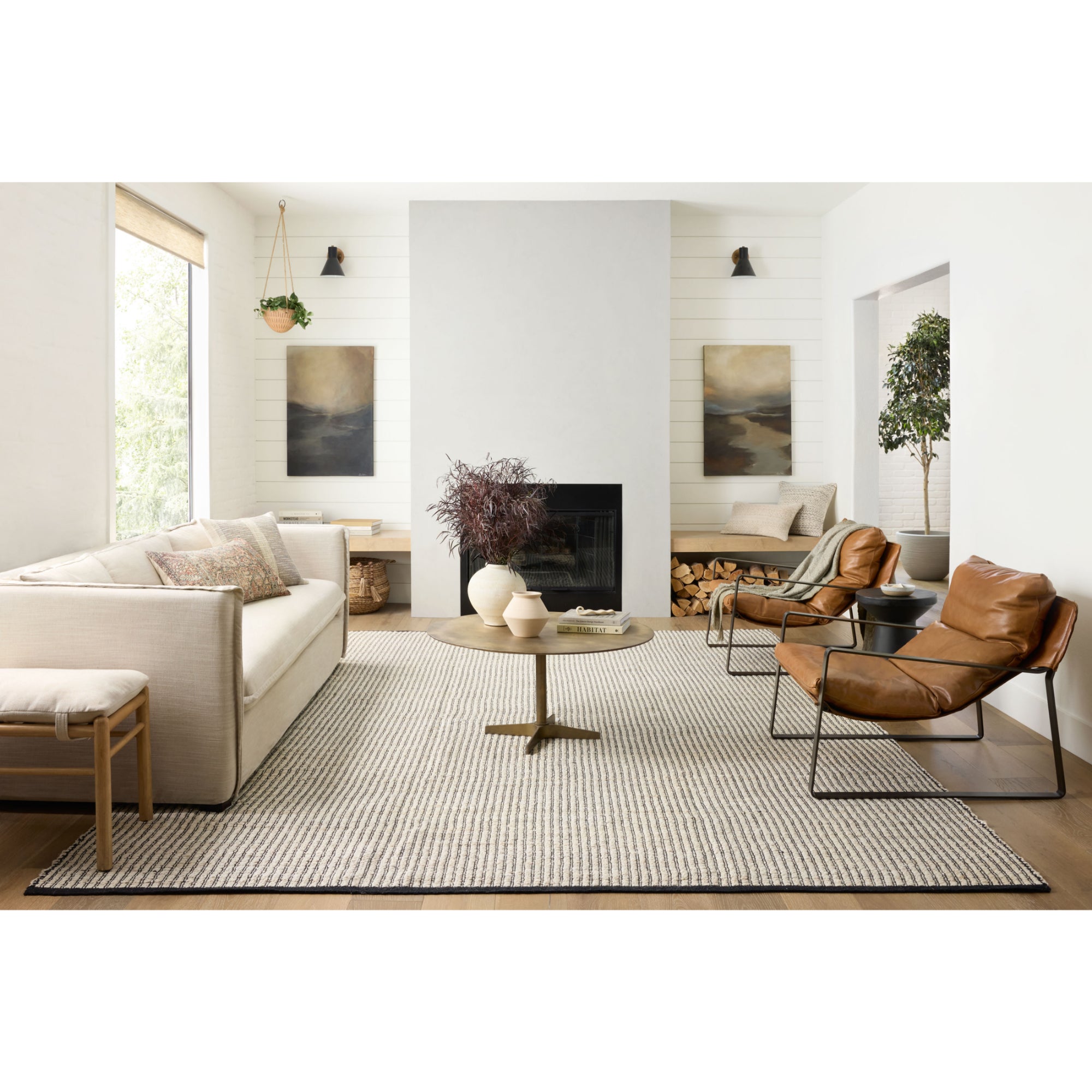 Angela Rose x Loloi Colton Ivory/Black Rug