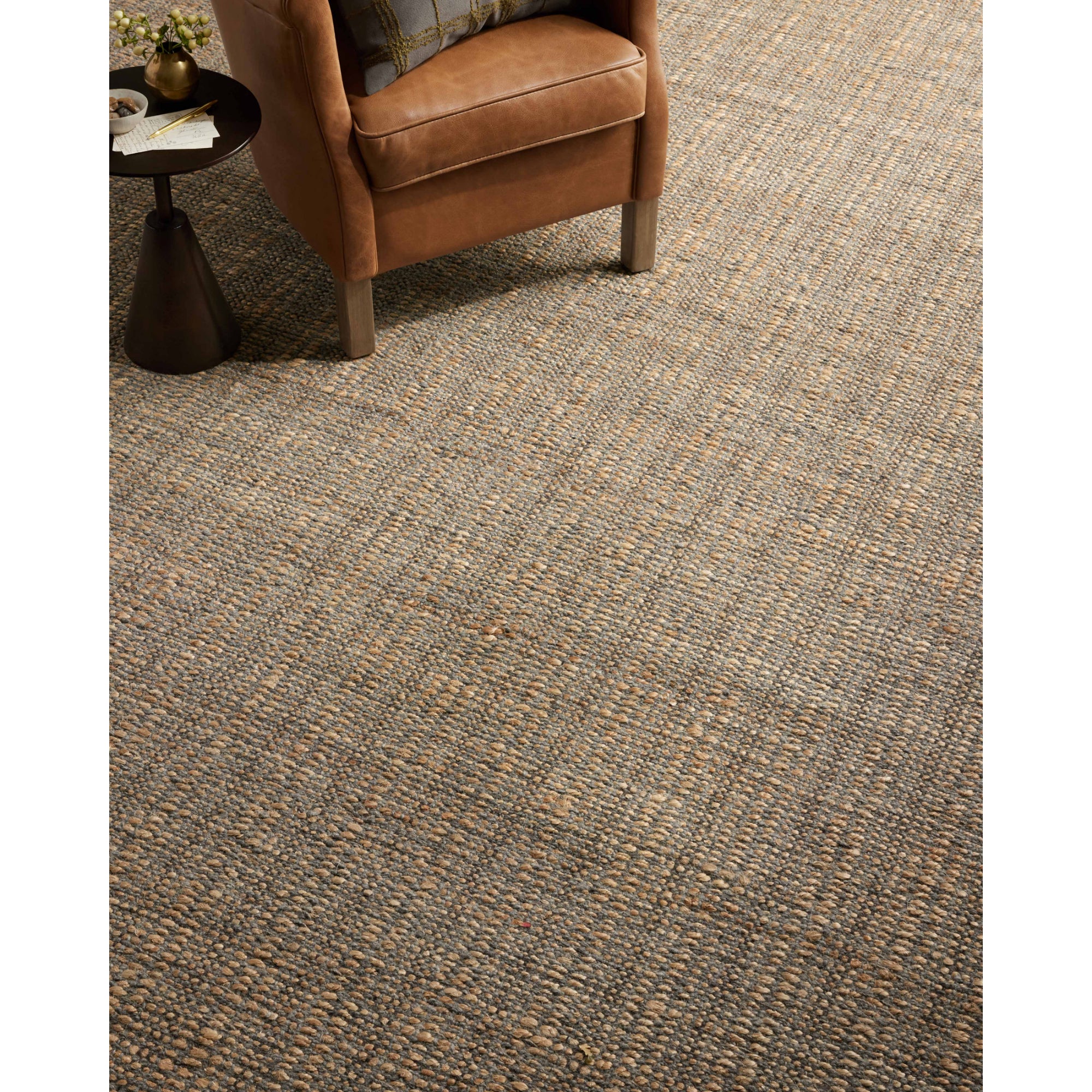 Jean Stoffer x Loloi Cornwall Charcoal/Natural Rug