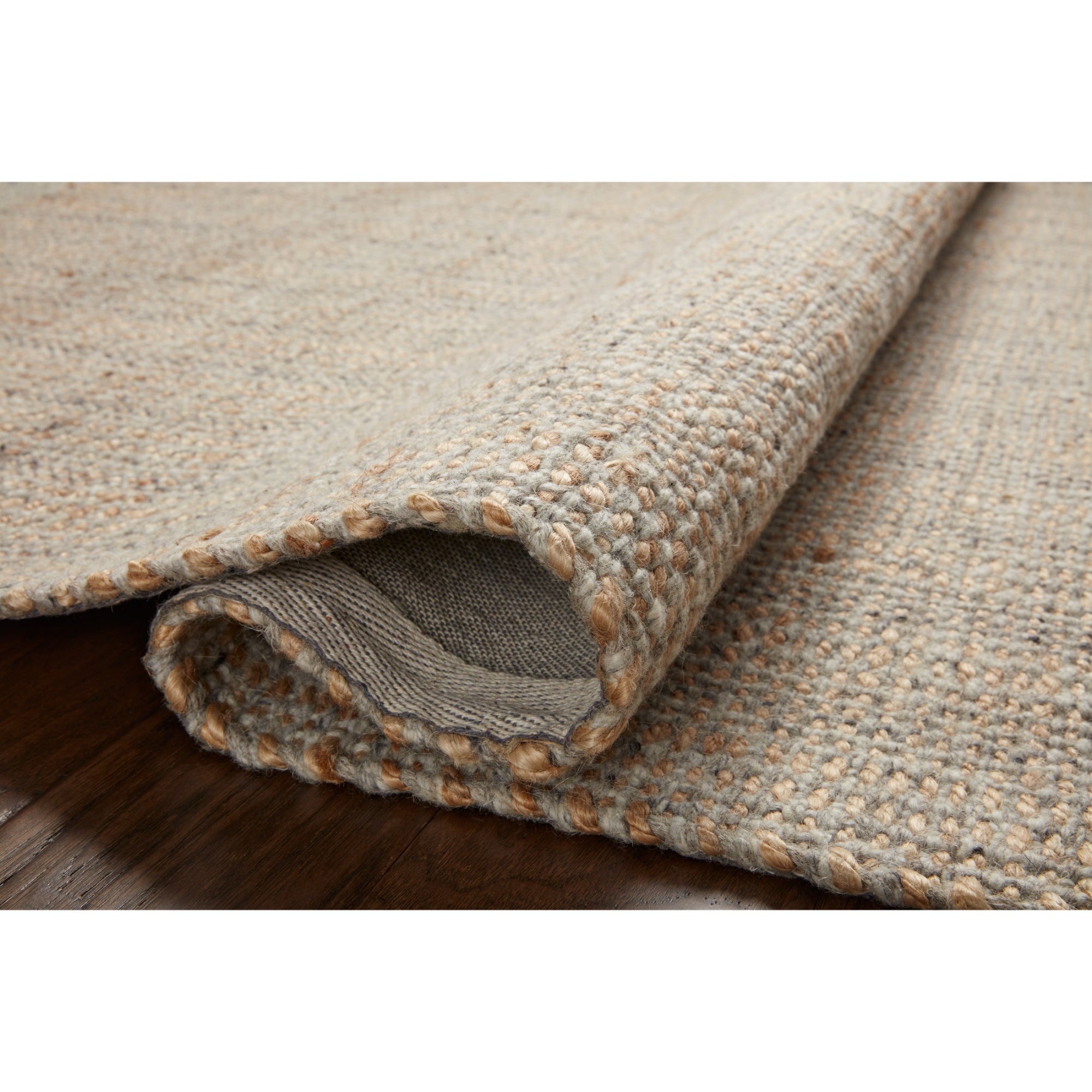 Jean Stoffer x Loloi Cornwall Light Grey/Natural Rug