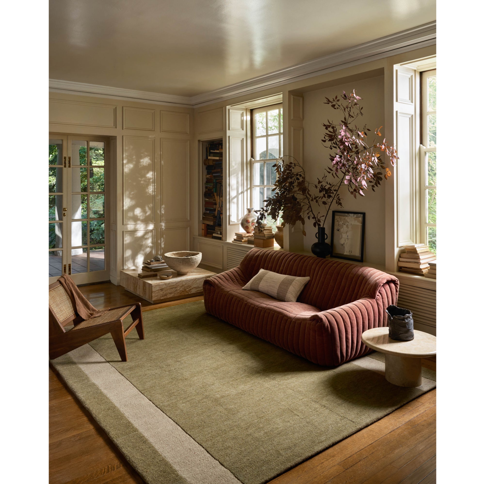 Leanne Ford x Loloi Craven Light Olive/Oatmeal Rug