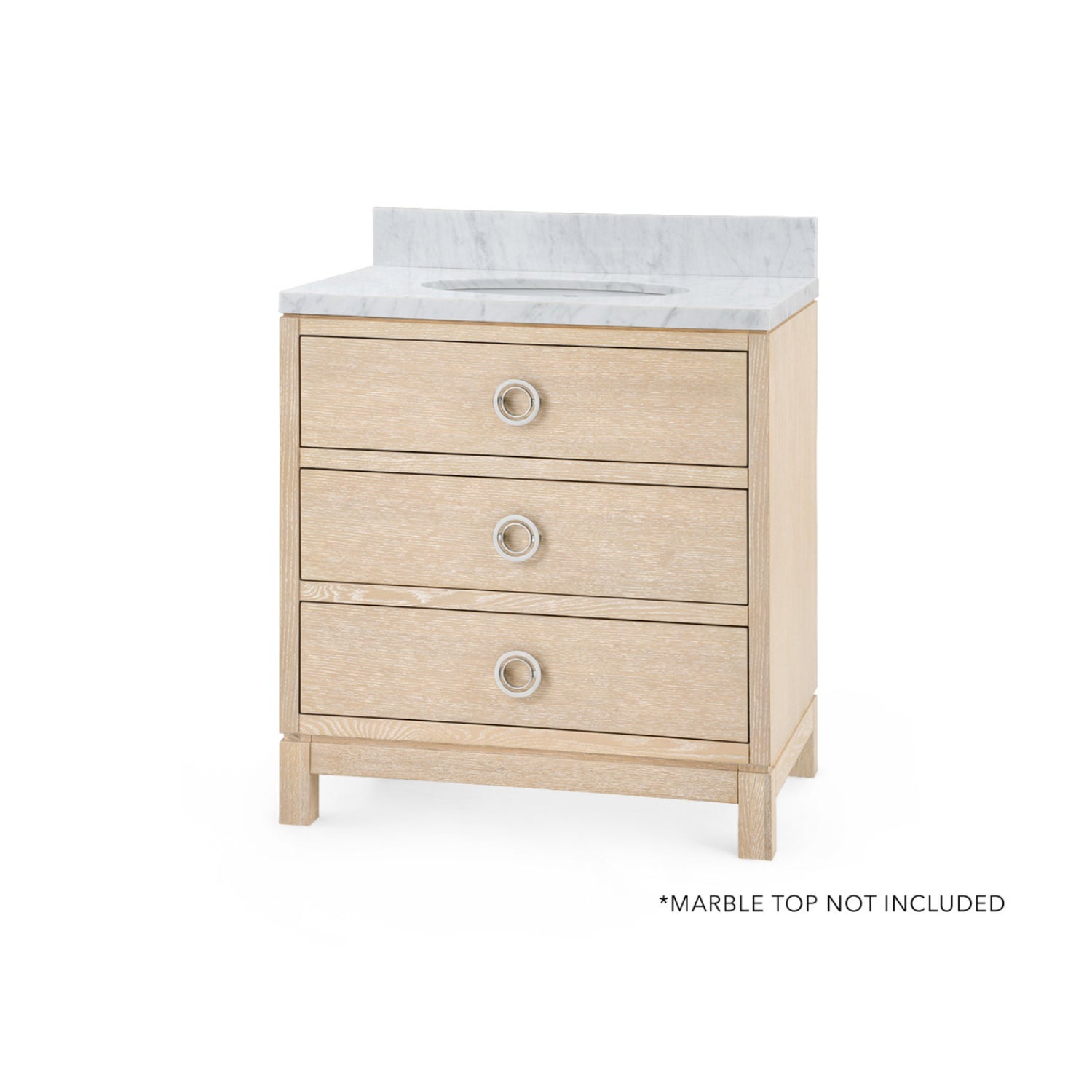 Caspian 2-Drawer Cabinet - Base Only