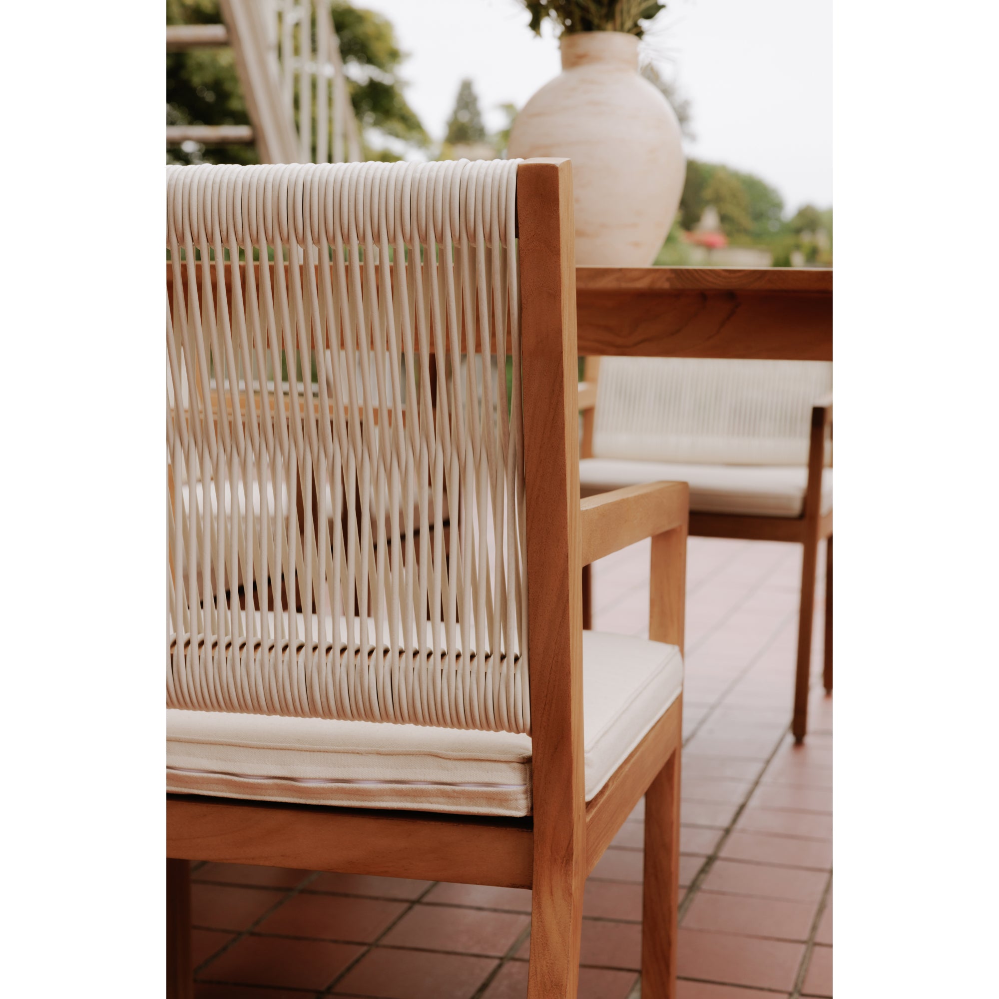 Luce Outdoor Dining Chair Natural Dining Chairs Moe's    Four Hands, Mid Century Modern Furniture, Old Bones Furniture Company, Old Bones Co, Modern Mid Century, Designer Furniture, Furniture Sale, Warehouse Furniture Sale, Luce Outdoor Dining Chair Natural Sale, https://www.oldbonesco.com/