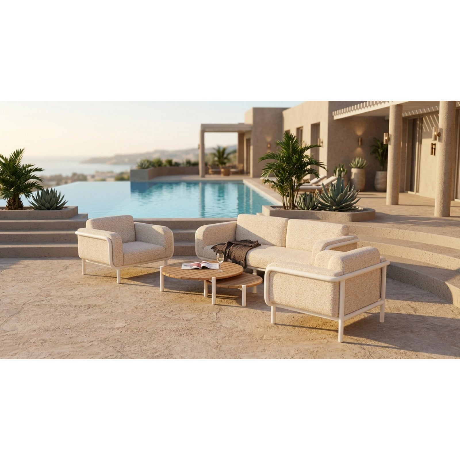 Cadiz 5 Piece Sofa Set
