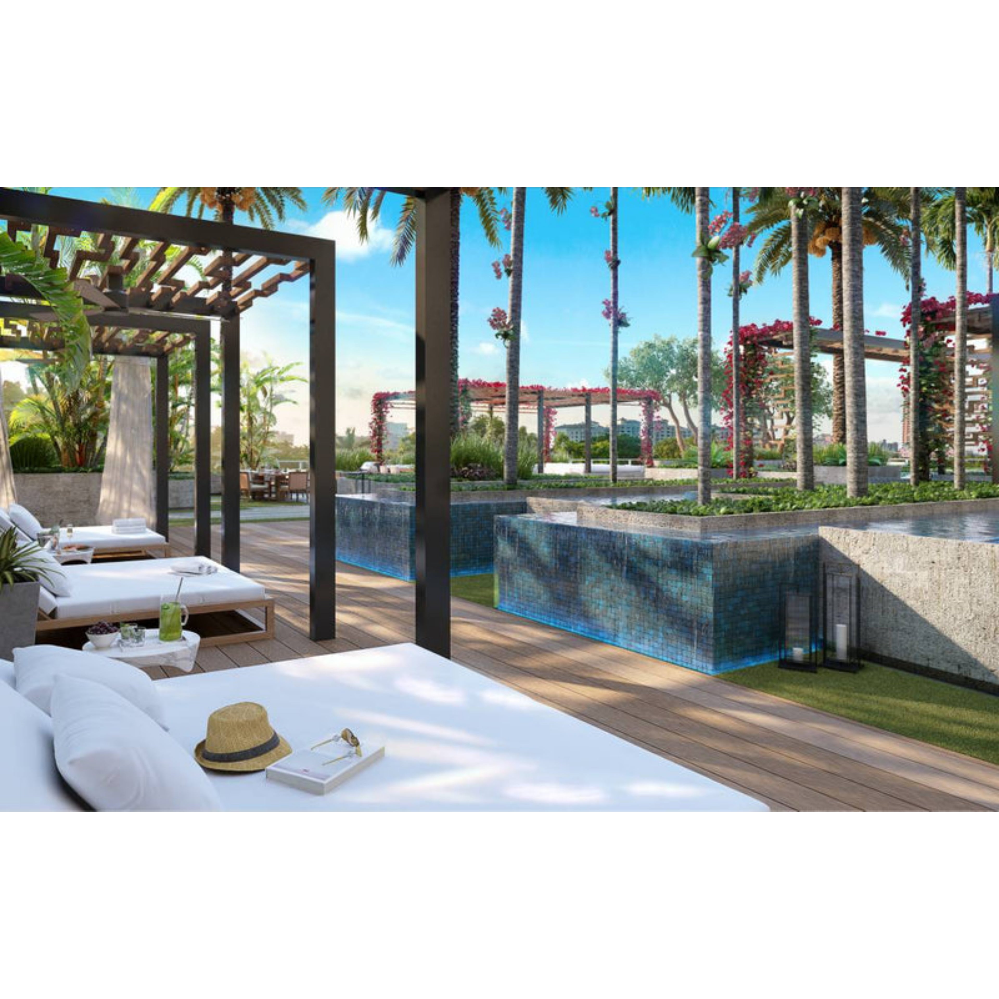 Caldas Double Chaise Lounge