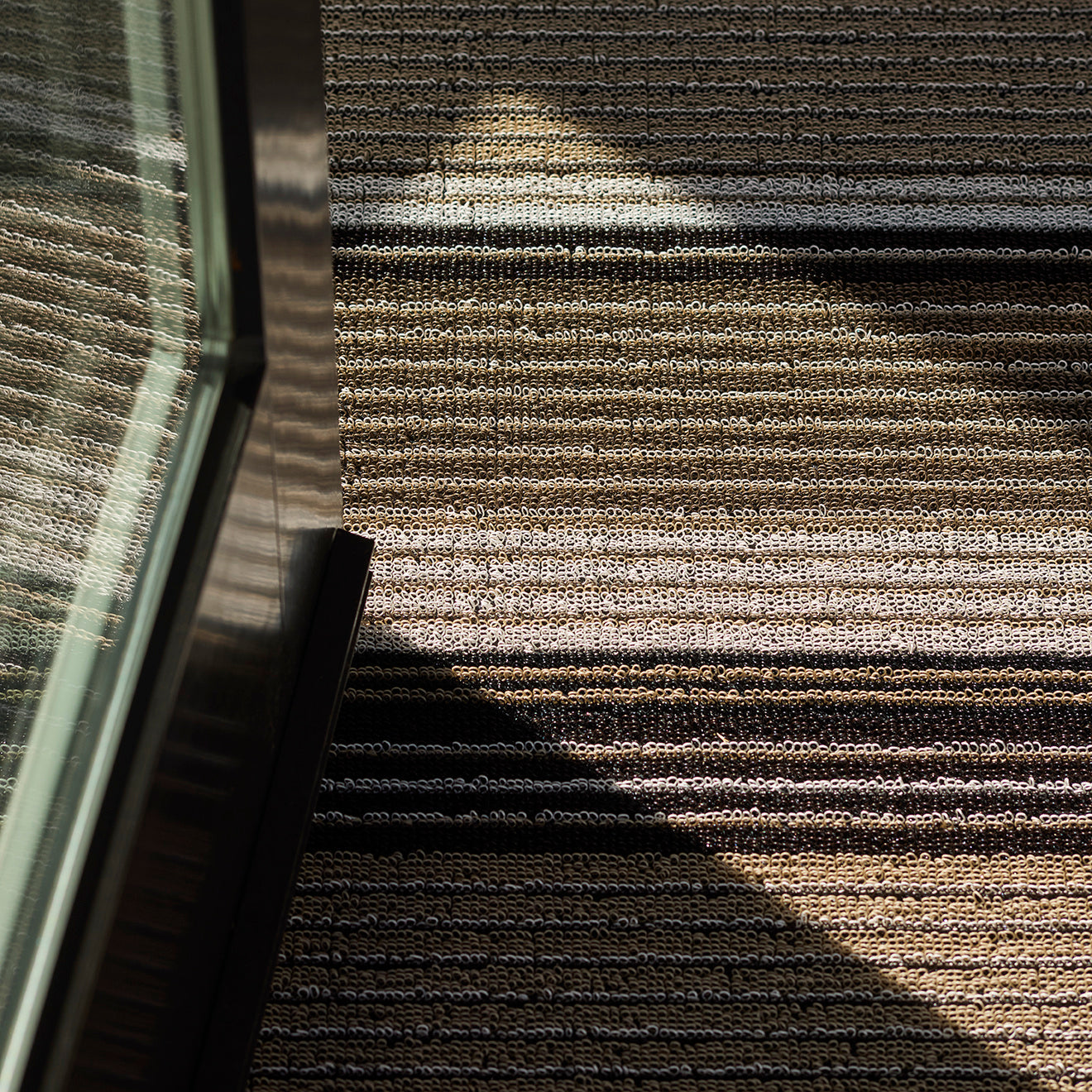 Pleat Stripe Shag