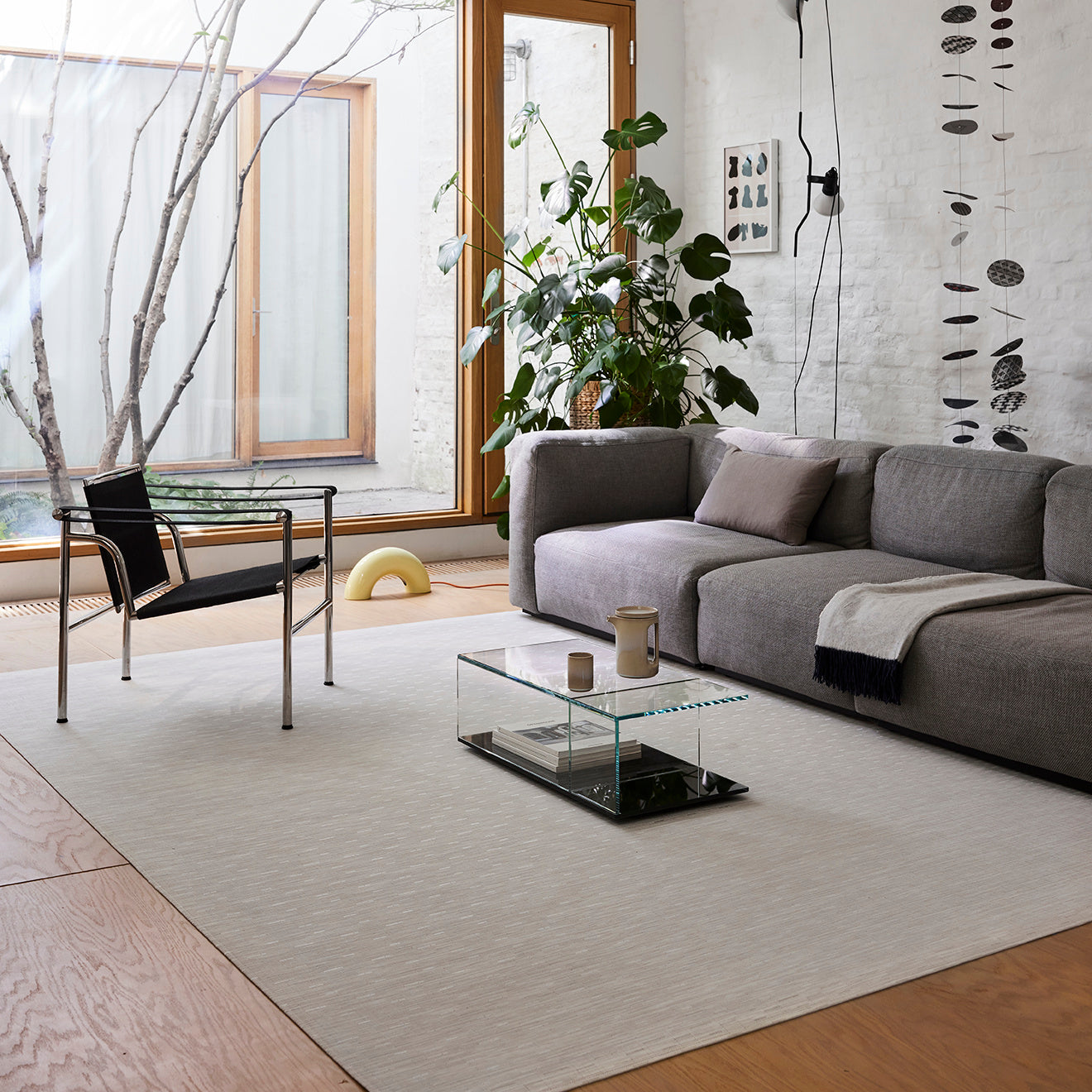 Bamboo Square Rug