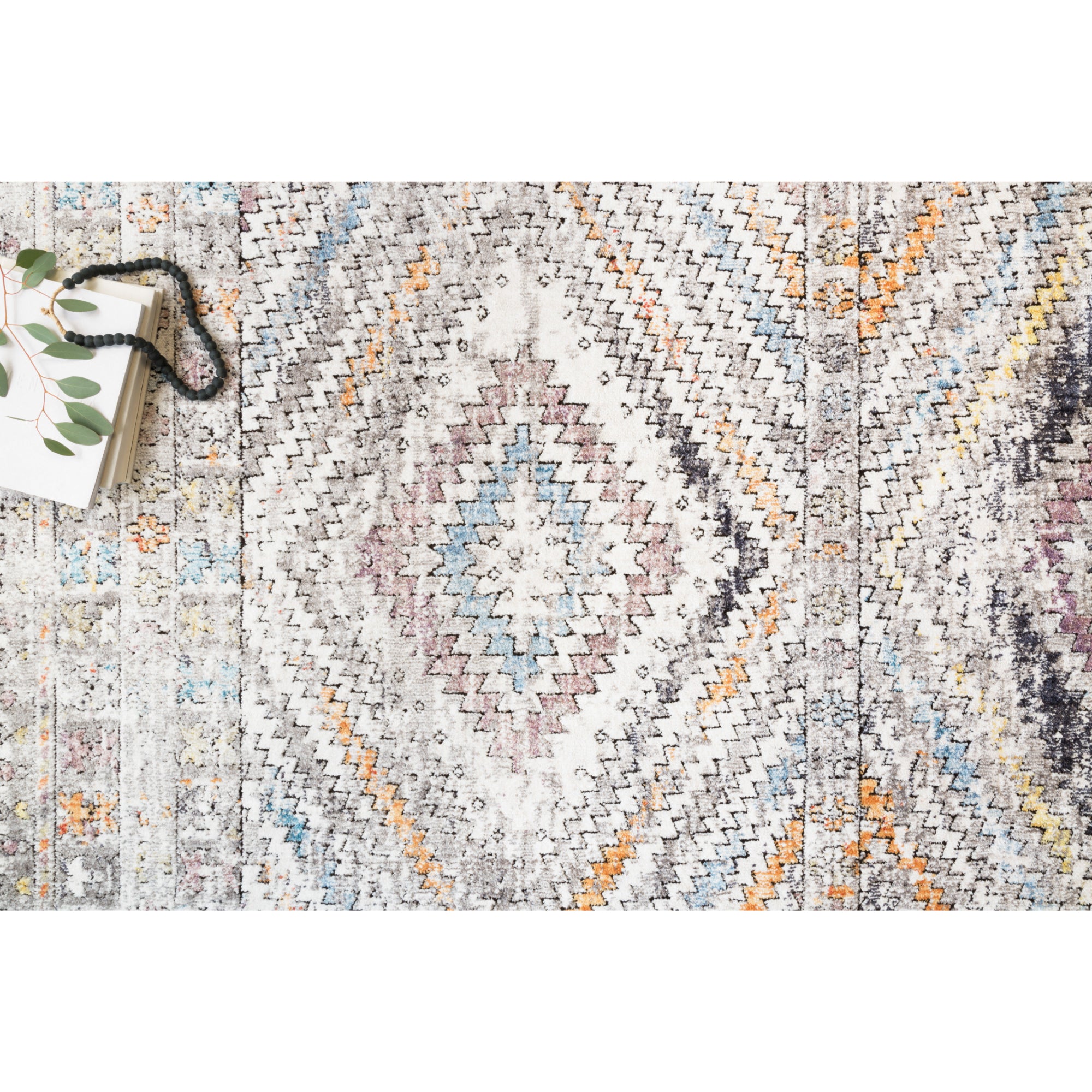 Loloi Dante Ivory/Multi 7'-10" x 10'-6" Area Rug