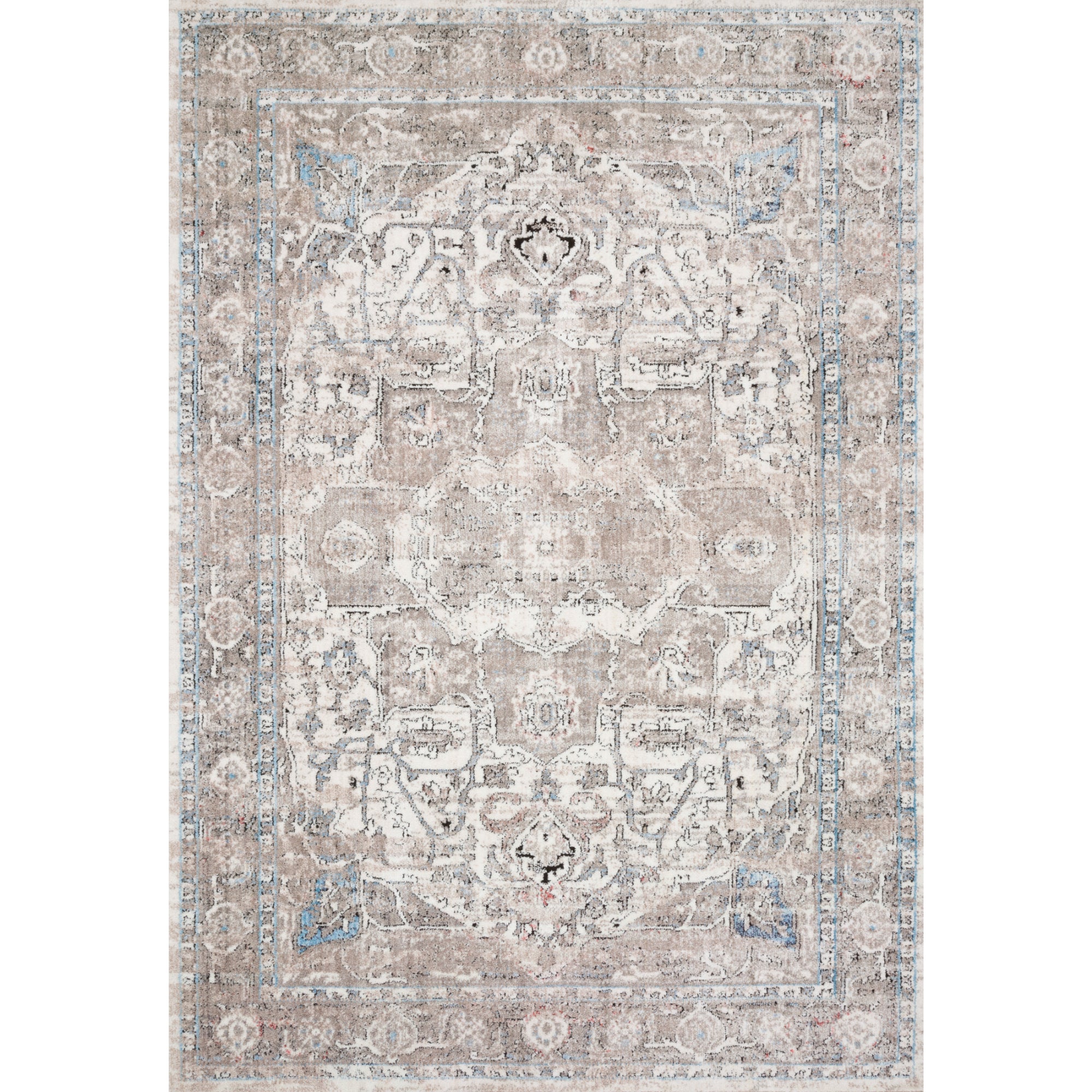 Loloi Dante Ivory/Stone 9'-6" x 13'-3" Area Rug