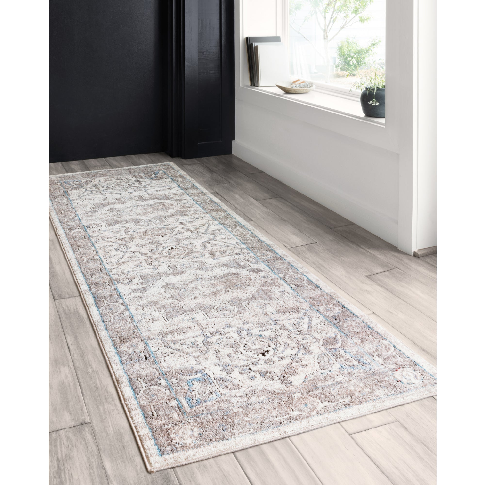 Loloi Dante Ivory/Stone 9'-6" x 13'-3" Area Rug