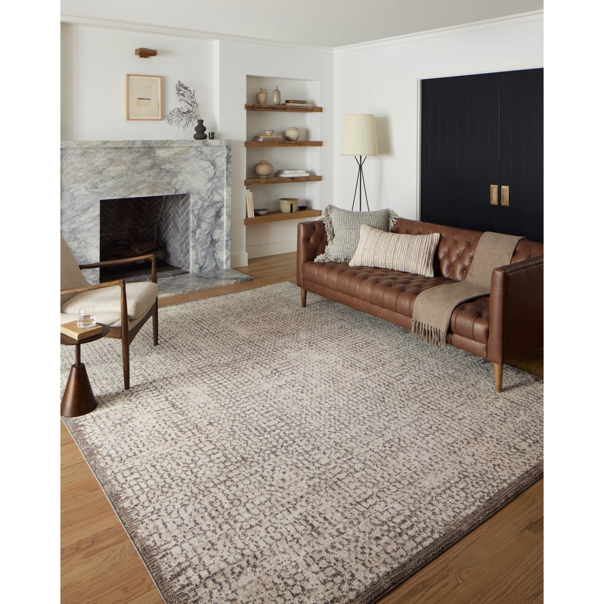 Loloi Darby Ivory/Stone Rug