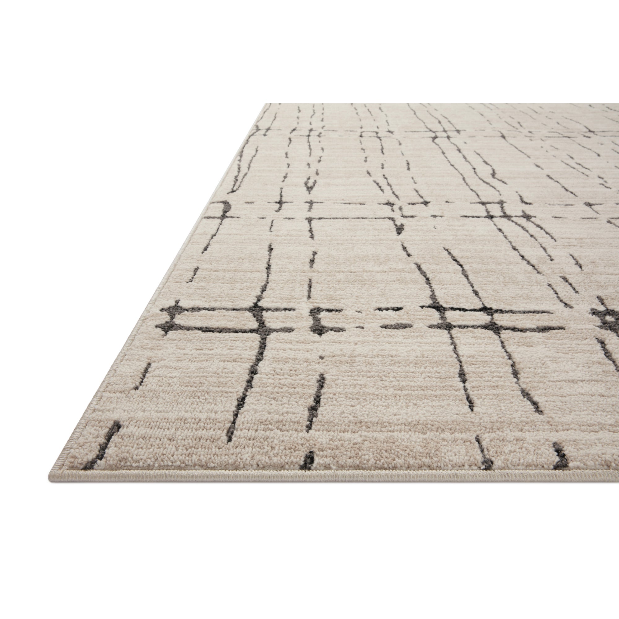 Loloi Darby Sand/Dark Grey Rug