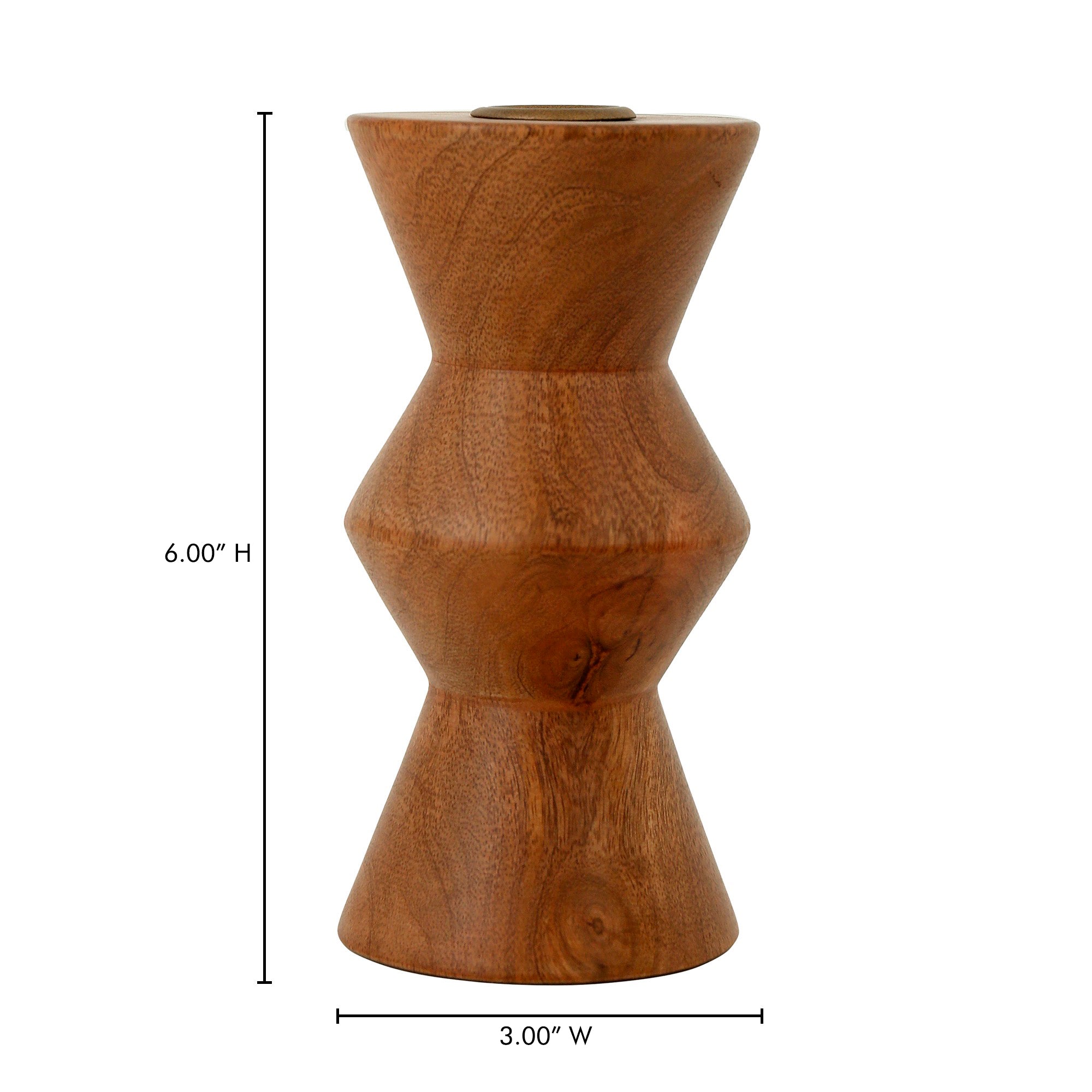 Sequence Small Wooden Candle Holder Brown Candle Holder Moe's    Four Hands, Mid Century Modern Furniture, Old Bones Furniture Company, Old Bones Co, Modern Mid Century, Designer Furniture, Furniture Sale, Warehouse Furniture Sale, Sequence Small Wooden Candle Holder Brown Sale, https://www.oldbonesco.com/