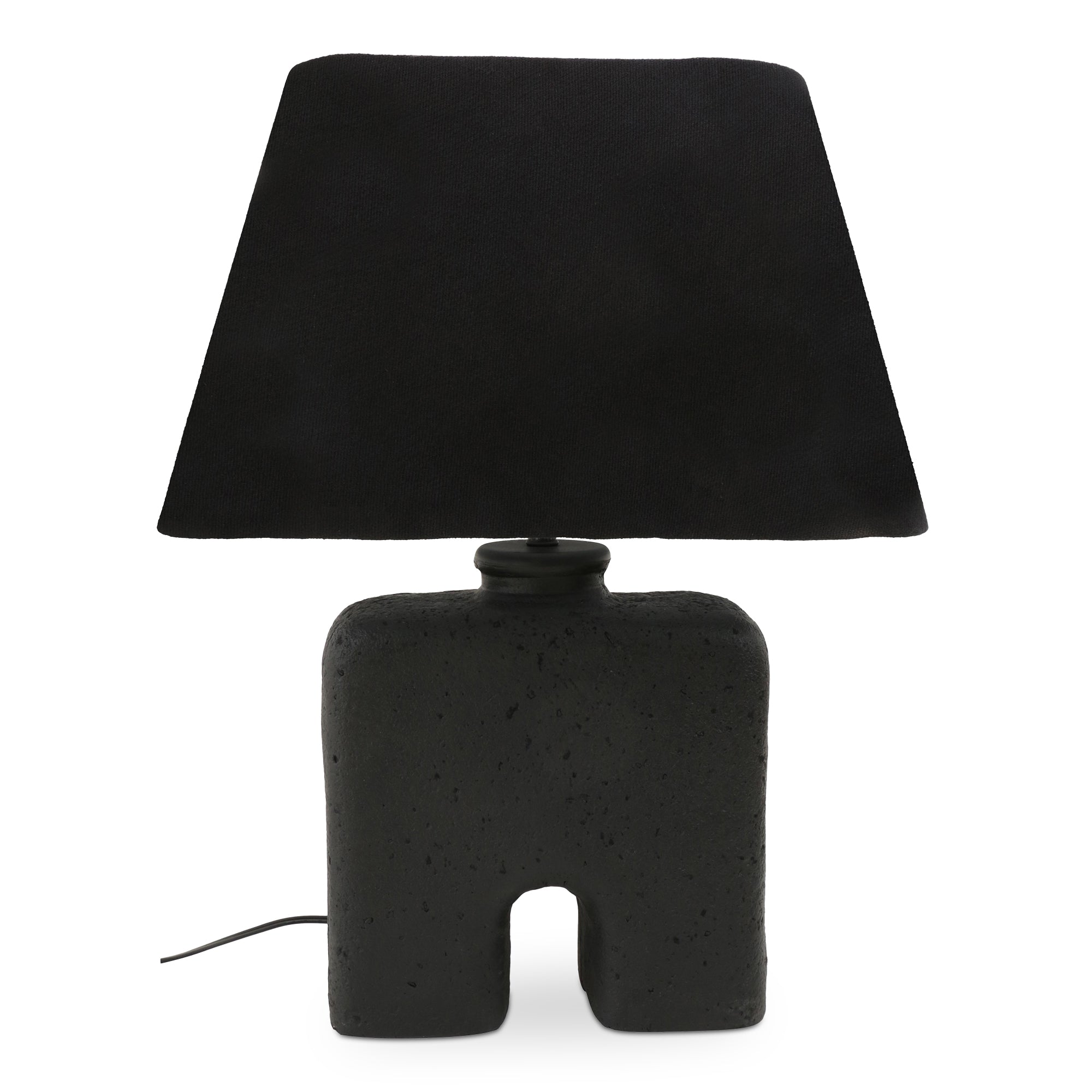 Yara Table Lamp BlackTable Lamp Moe's Black   Four Hands, Mid Century Modern Furniture, Old Bones Furniture Company, Old Bones Co, Modern Mid Century, Designer Furniture, Furniture Sale, Warehouse Furniture Sale, Yara Table Lamp Sale, https://www.oldbonesco.com/