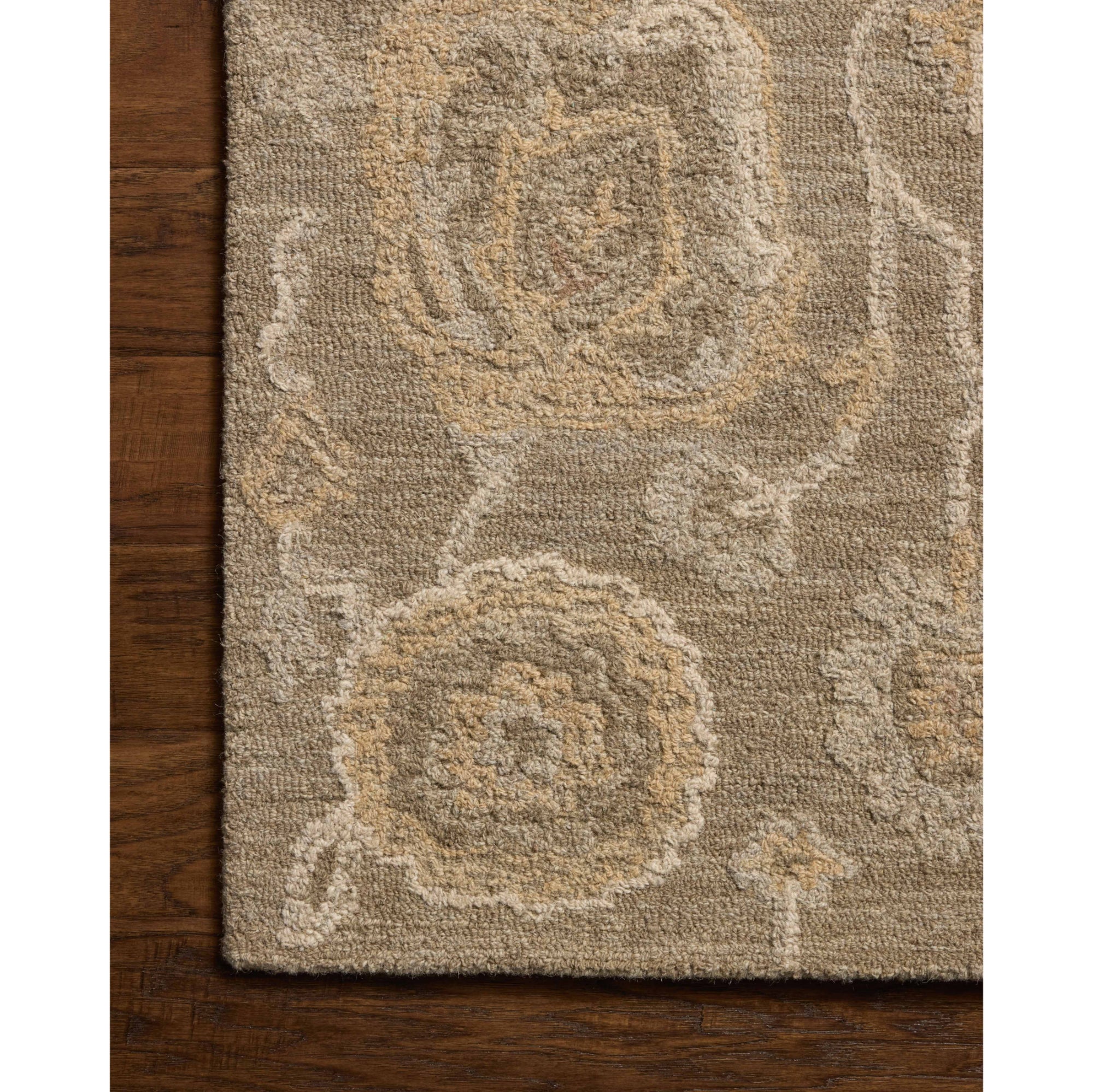 Chris Loves Julia x Loloi Dorothea Oak/Natural Rug