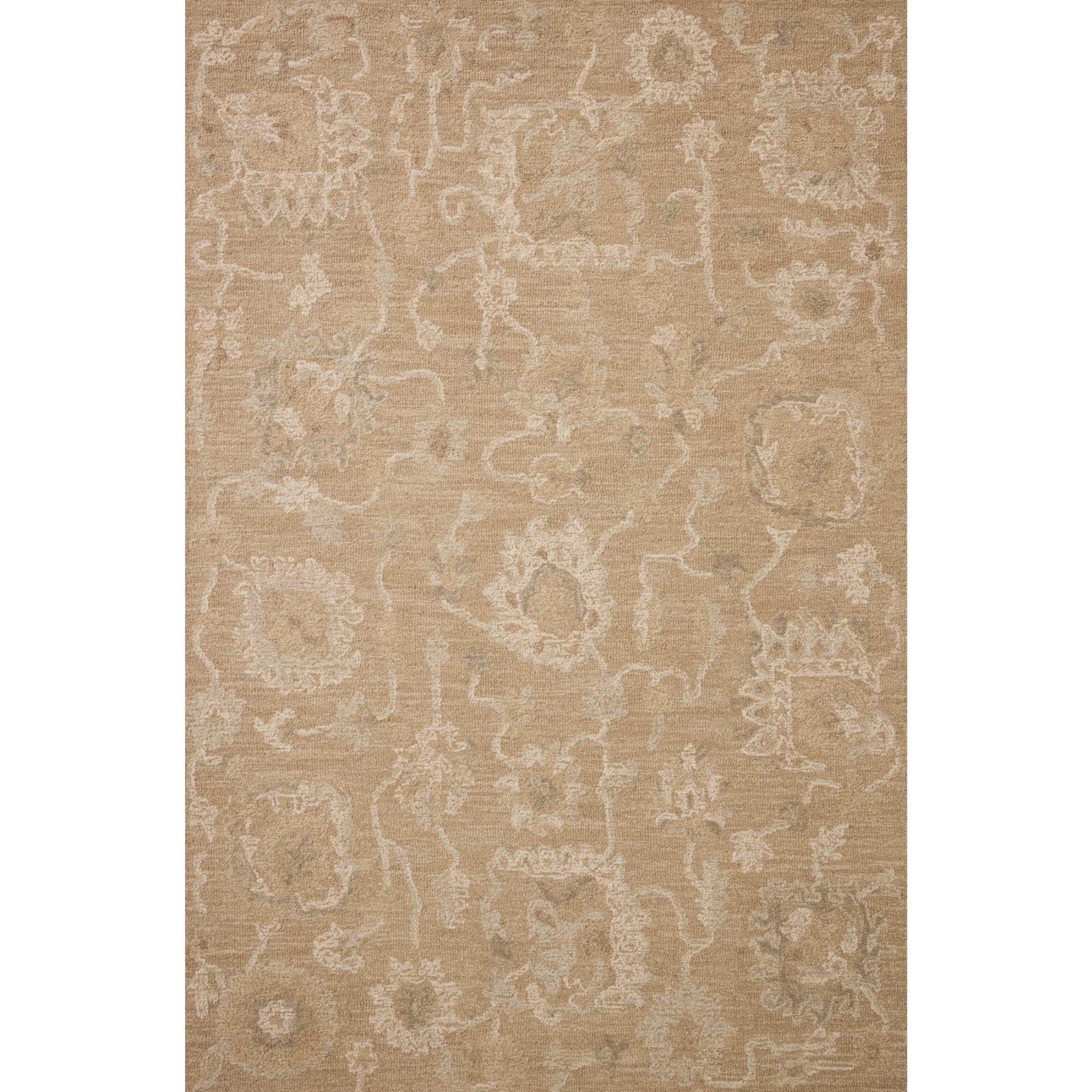Chris Loves Julia x Loloi Dorothea Sand/Pebble Rug