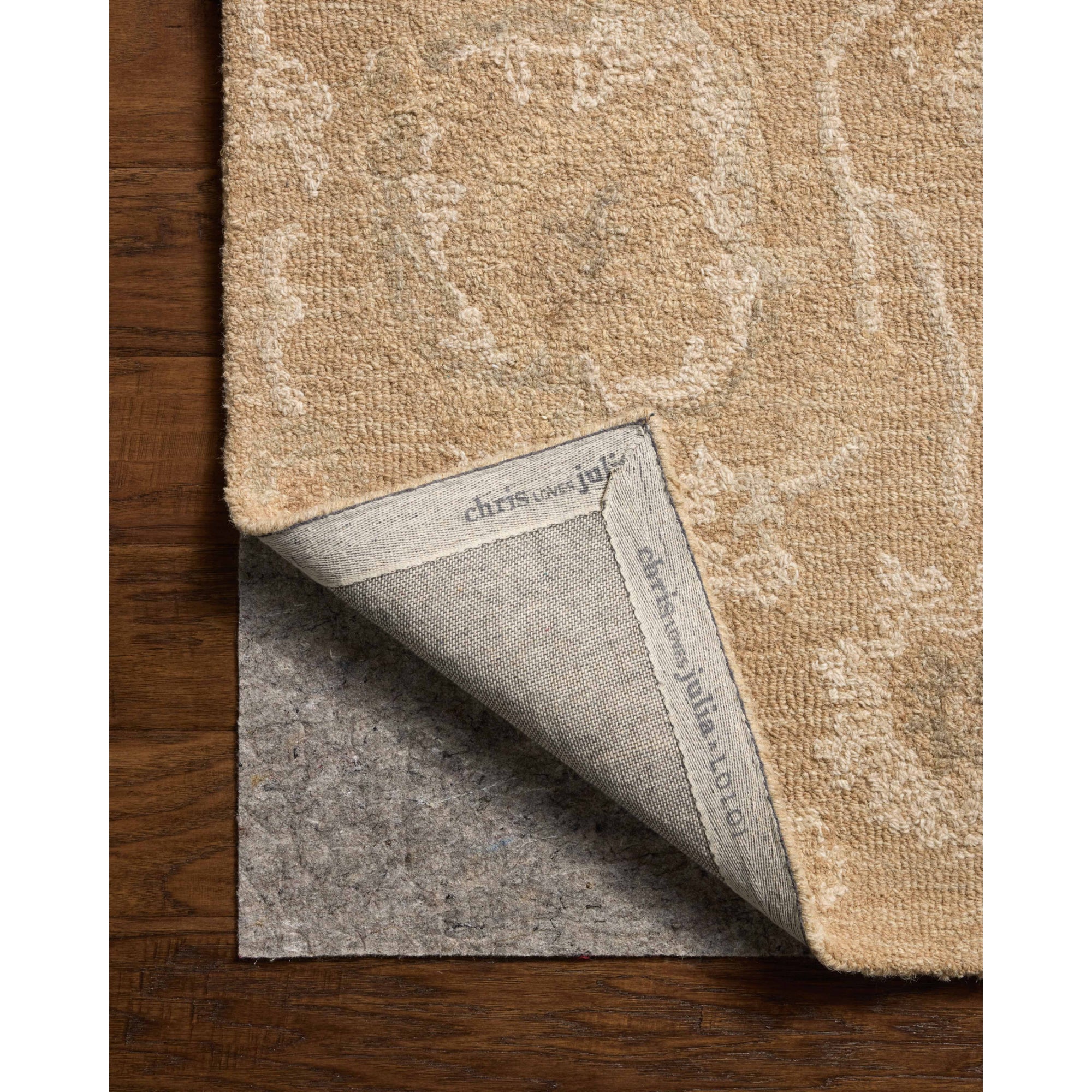 Chris Loves Julia x Loloi Dorothea Sand/Pebble Rug