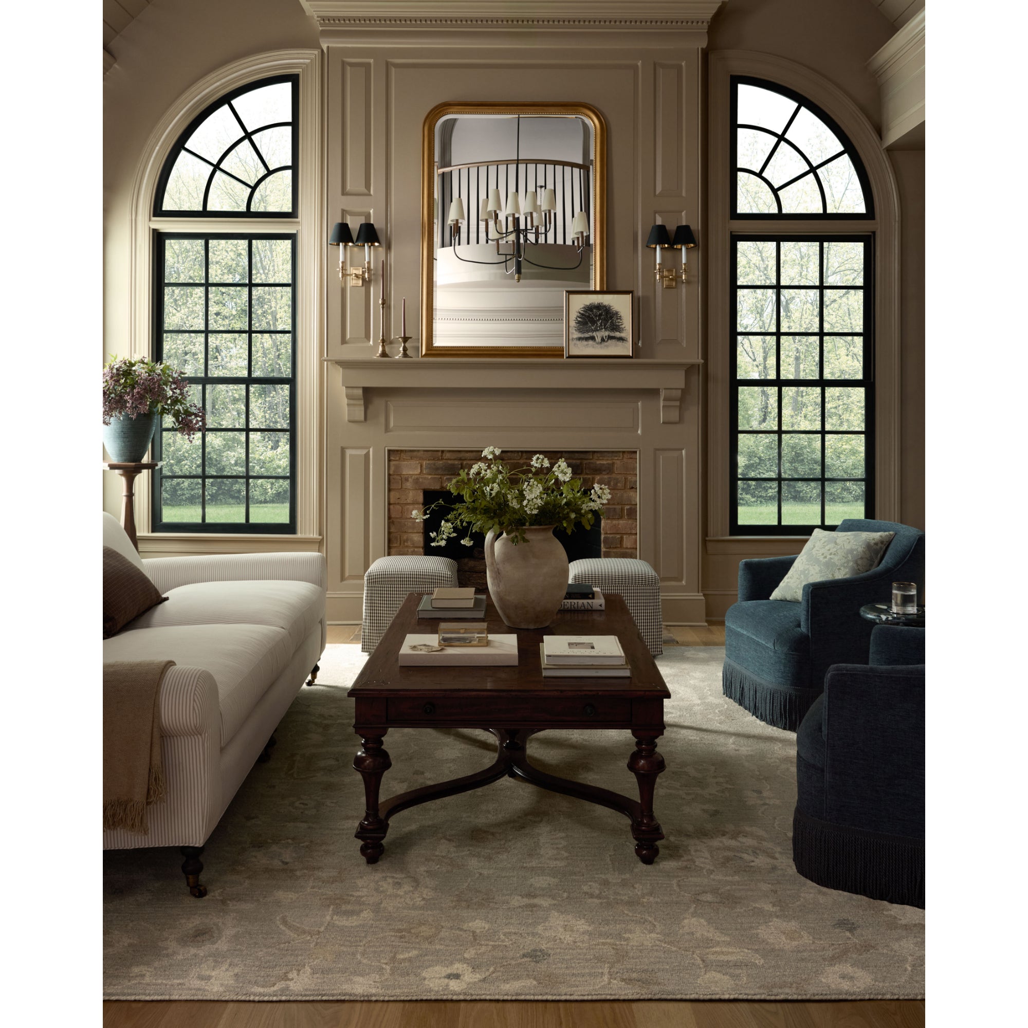 Chris Loves Julia x Loloi Dorothea Stone/Multi Rug
