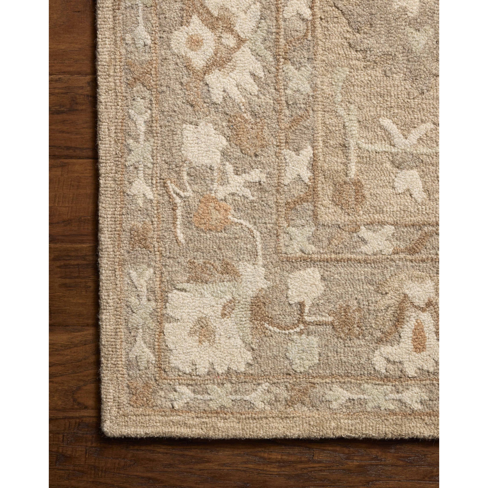 Chris Loves Julia x Loloi Dorothea Khaki/Dove Rug